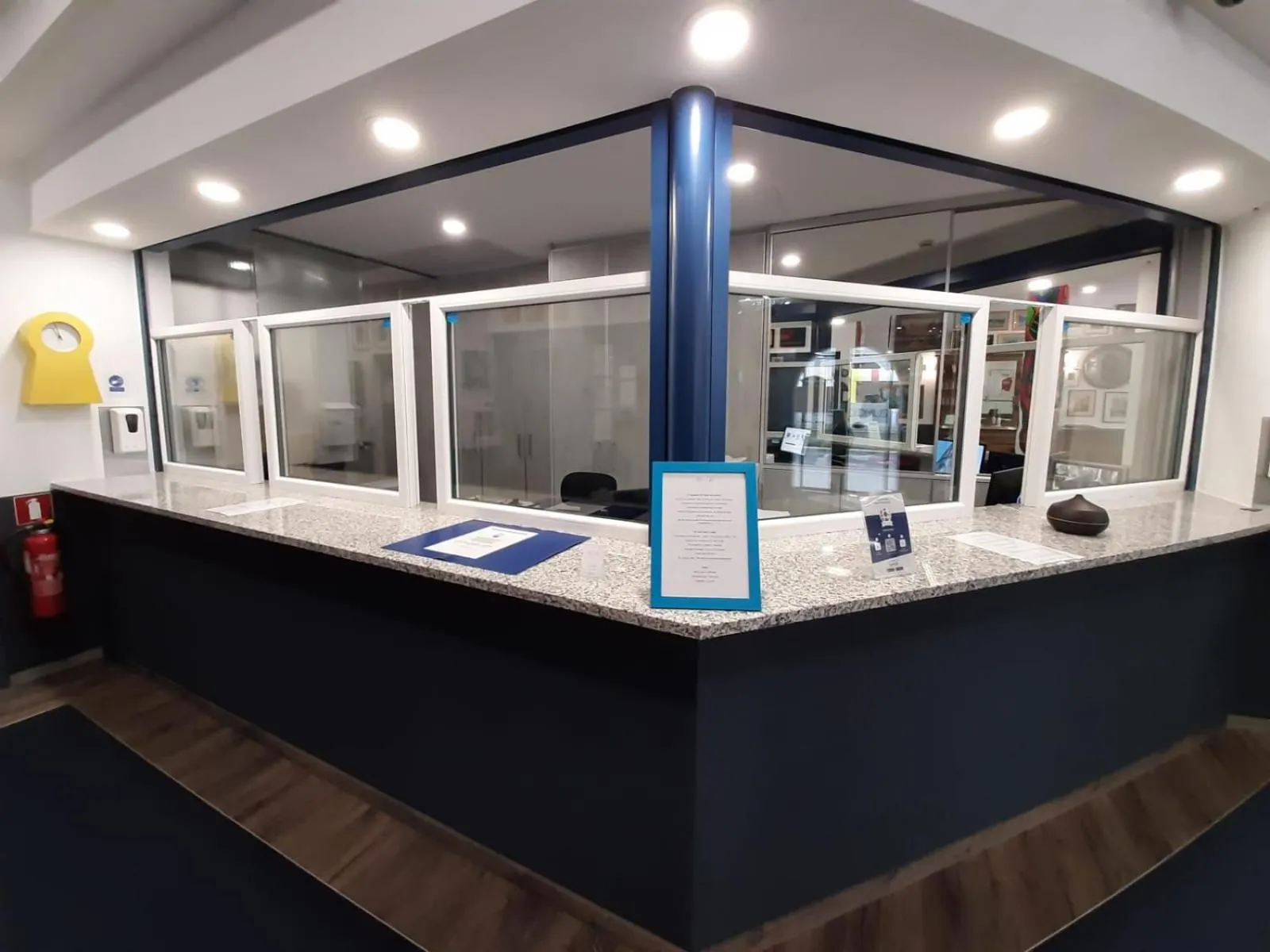 Lobby or reception in Domus Hotel