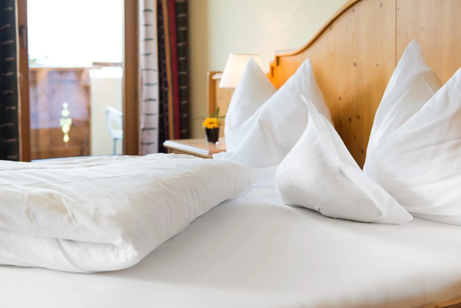 Bed in Hotel Jägerhof