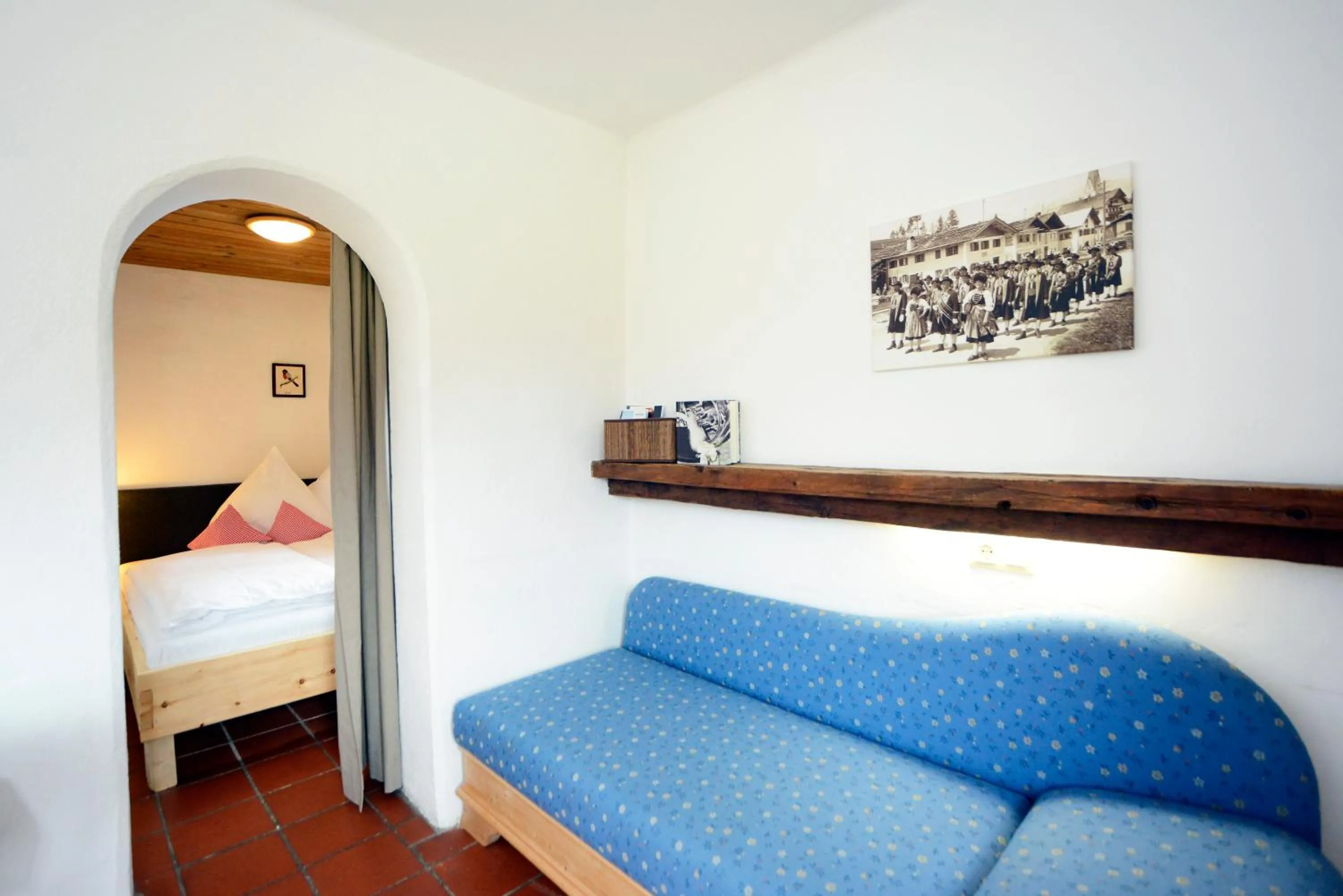 Property building, Bed in Schmiedhof