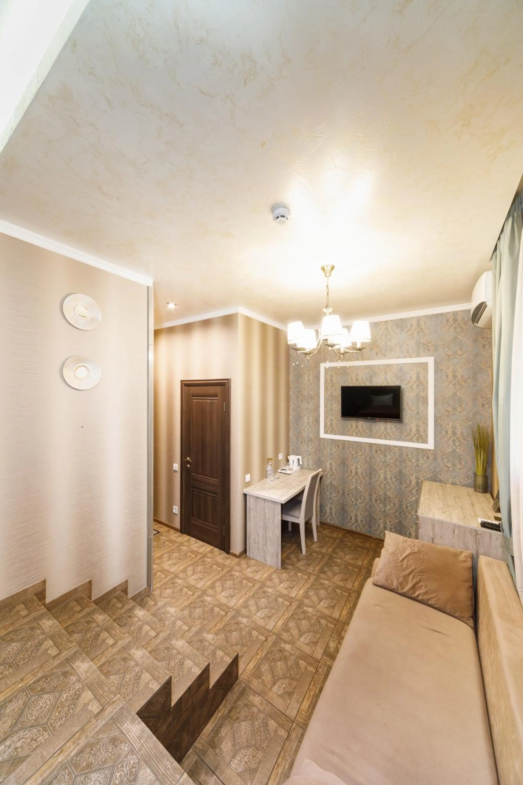 View (from property/room), Bed in L.O.Y Family Hotel