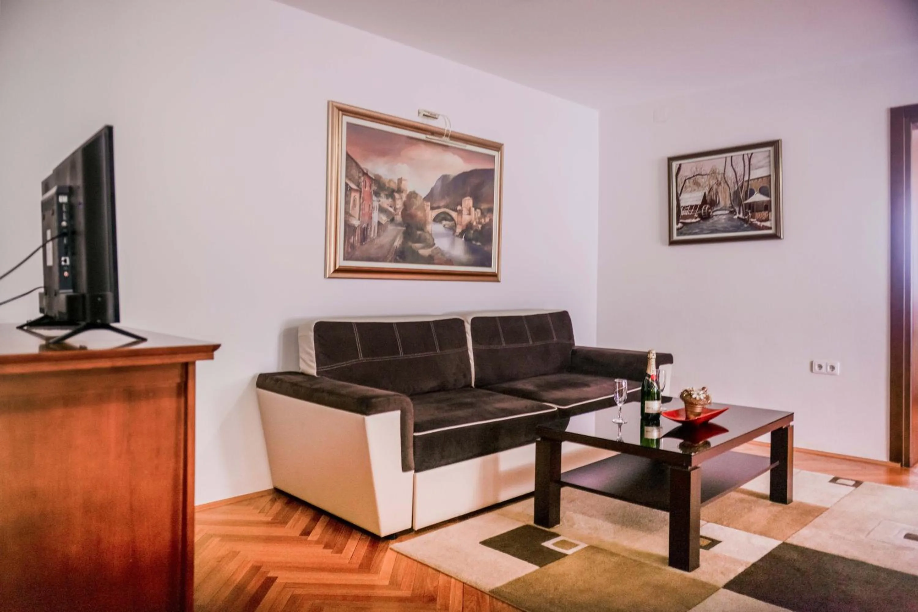 Living room in Hotel Pahuljica