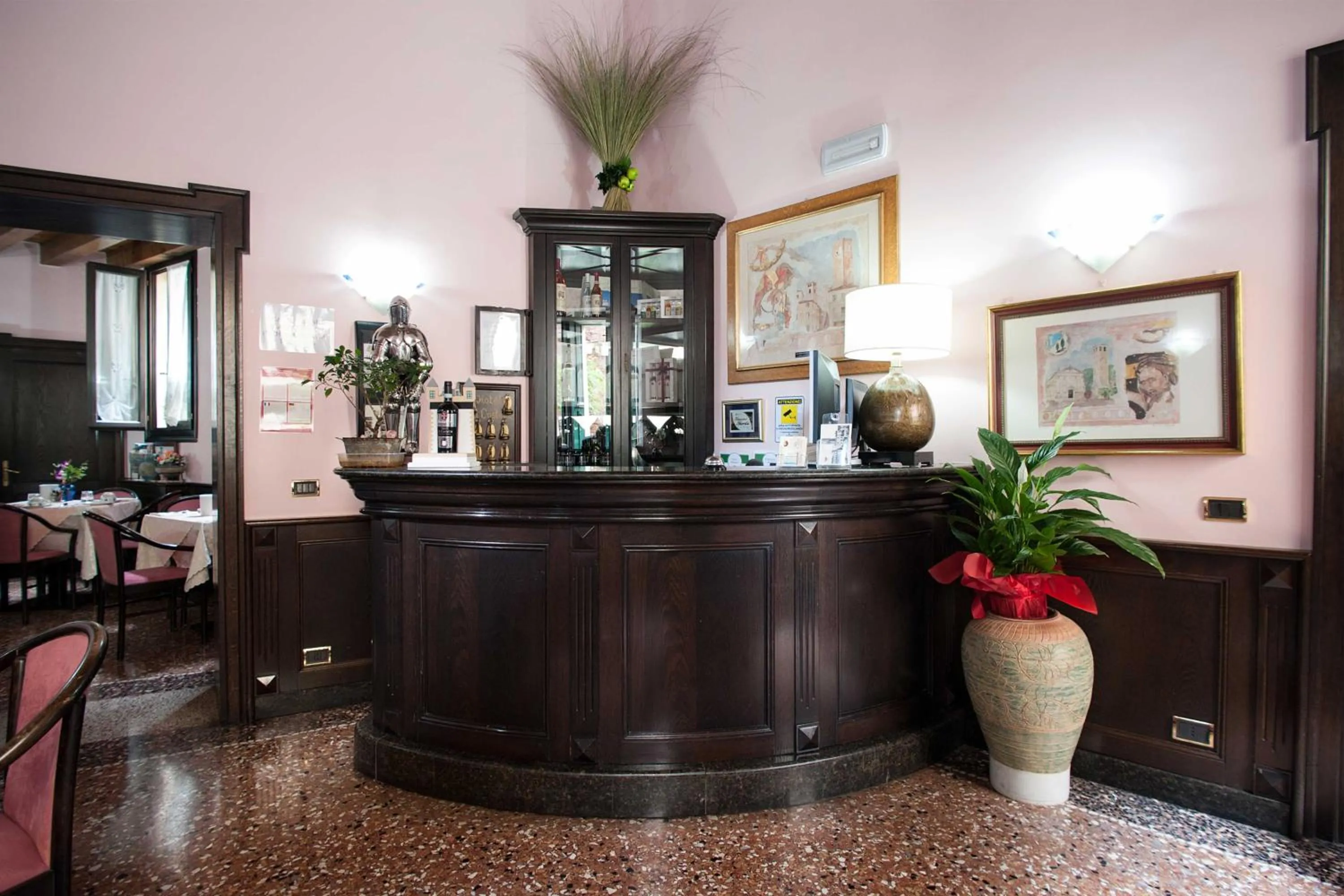 Lobby or reception in Hotel Al Castello