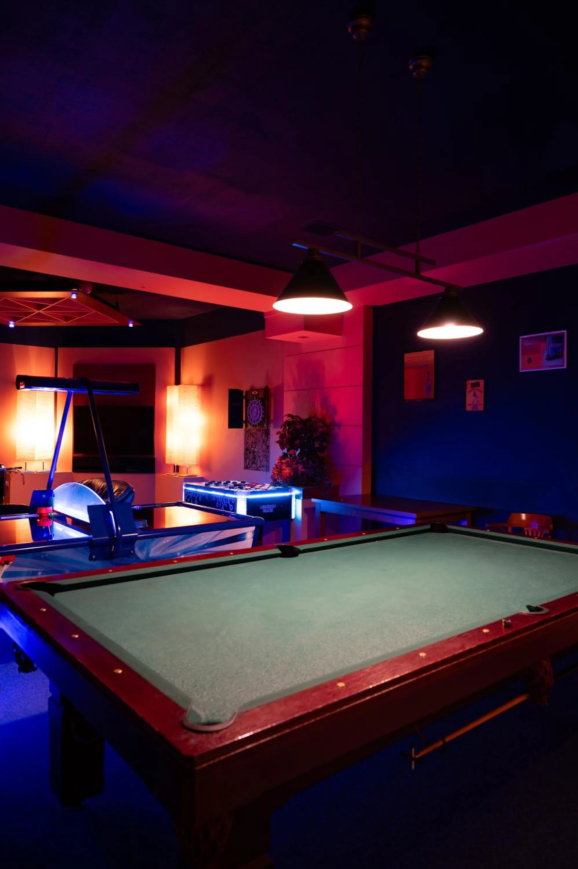 Billiard in Hotel Falko
