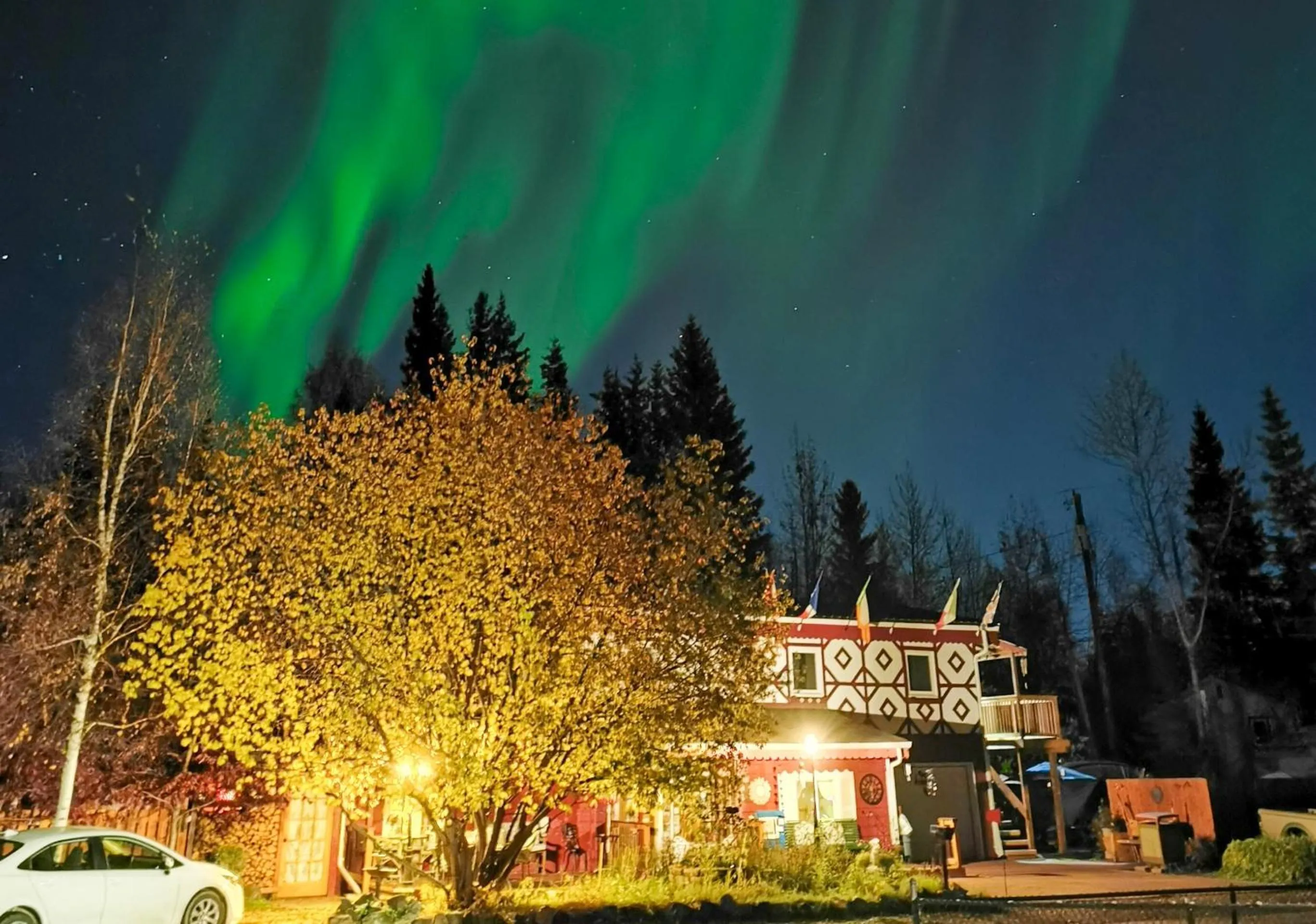 Property building in Billie's Backpackers Hostel