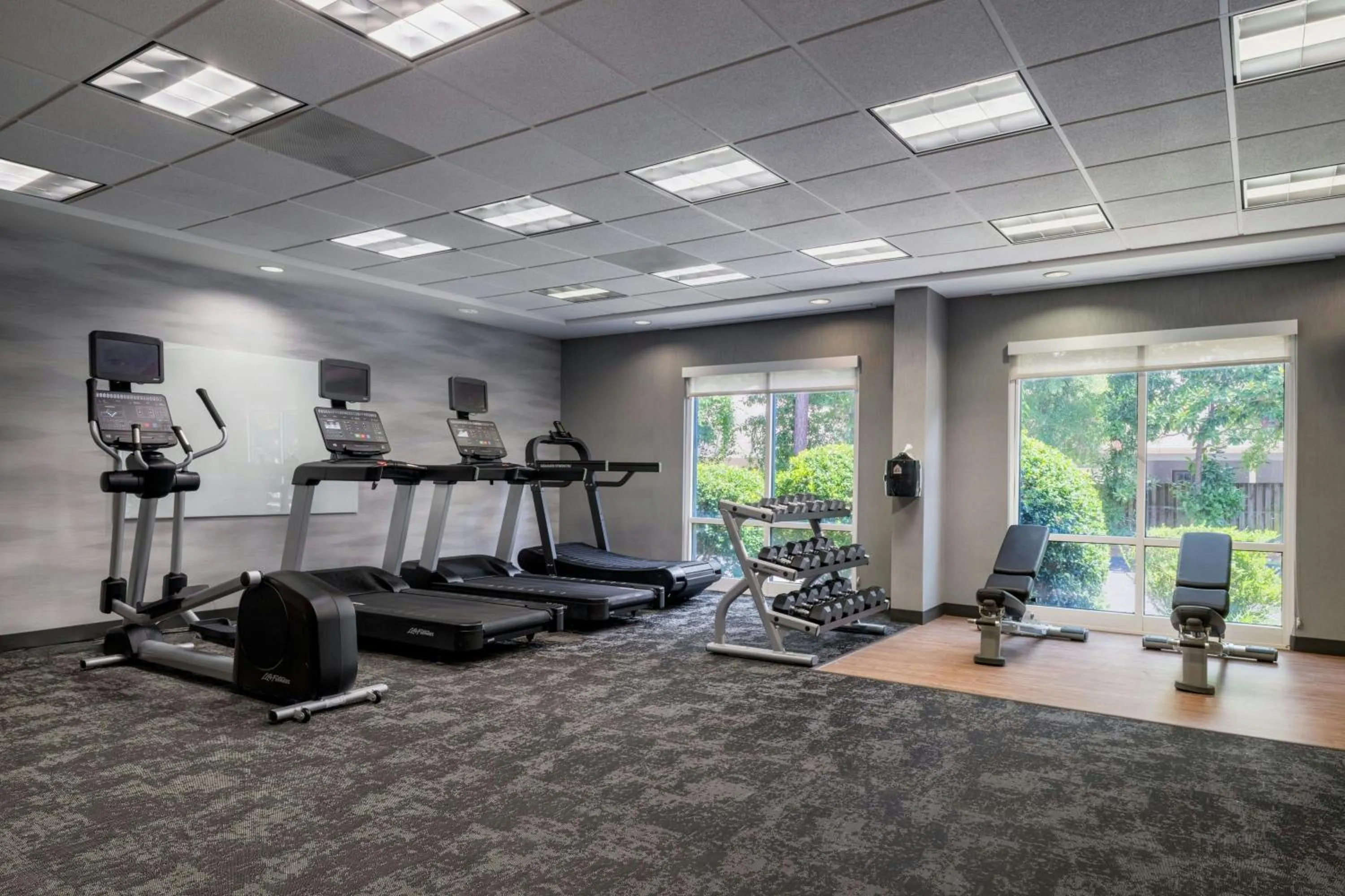 Fitness centre/facilities in Fairfield Inn & Suites by Marriott Aiken