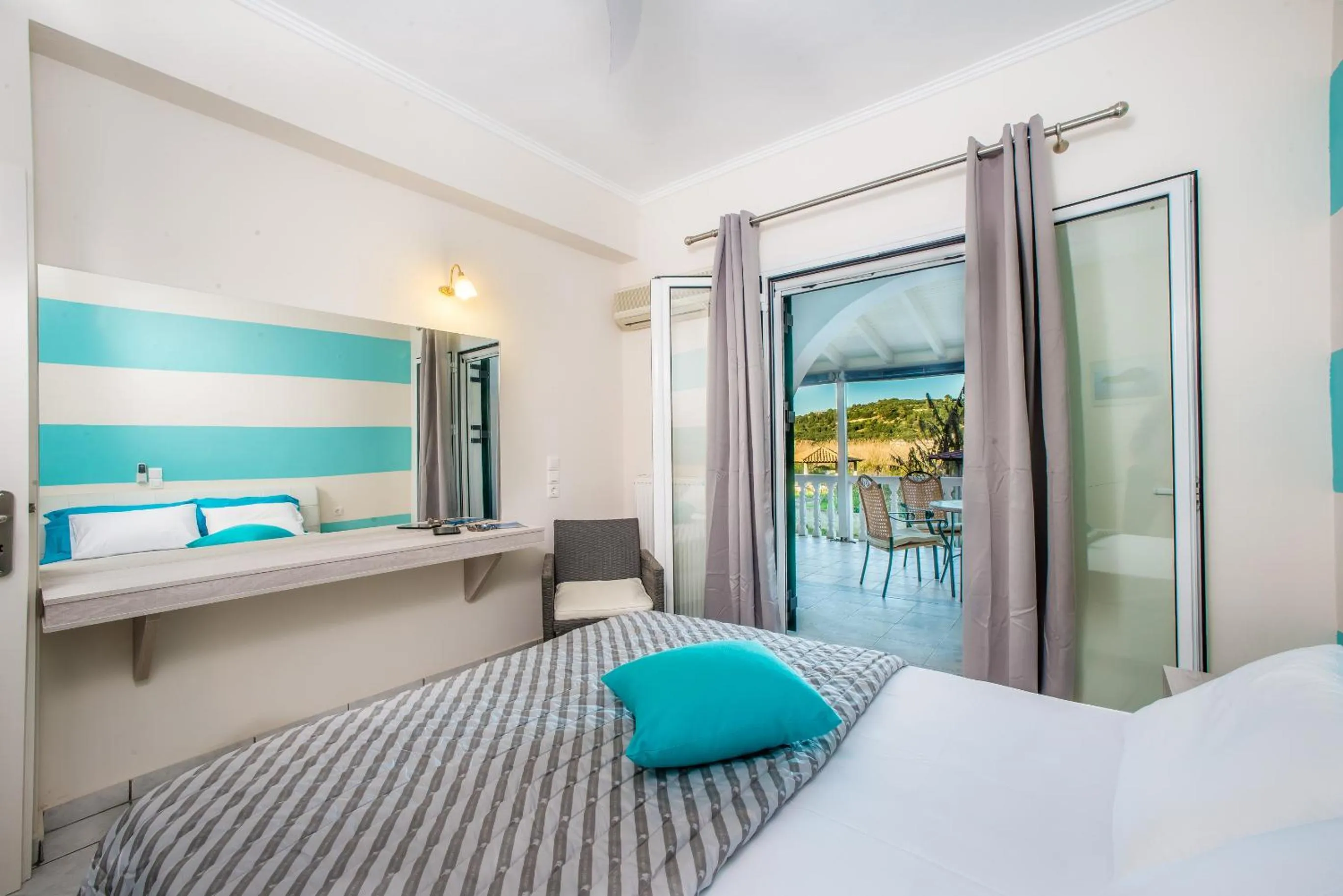 Bed in Herodotos Studios