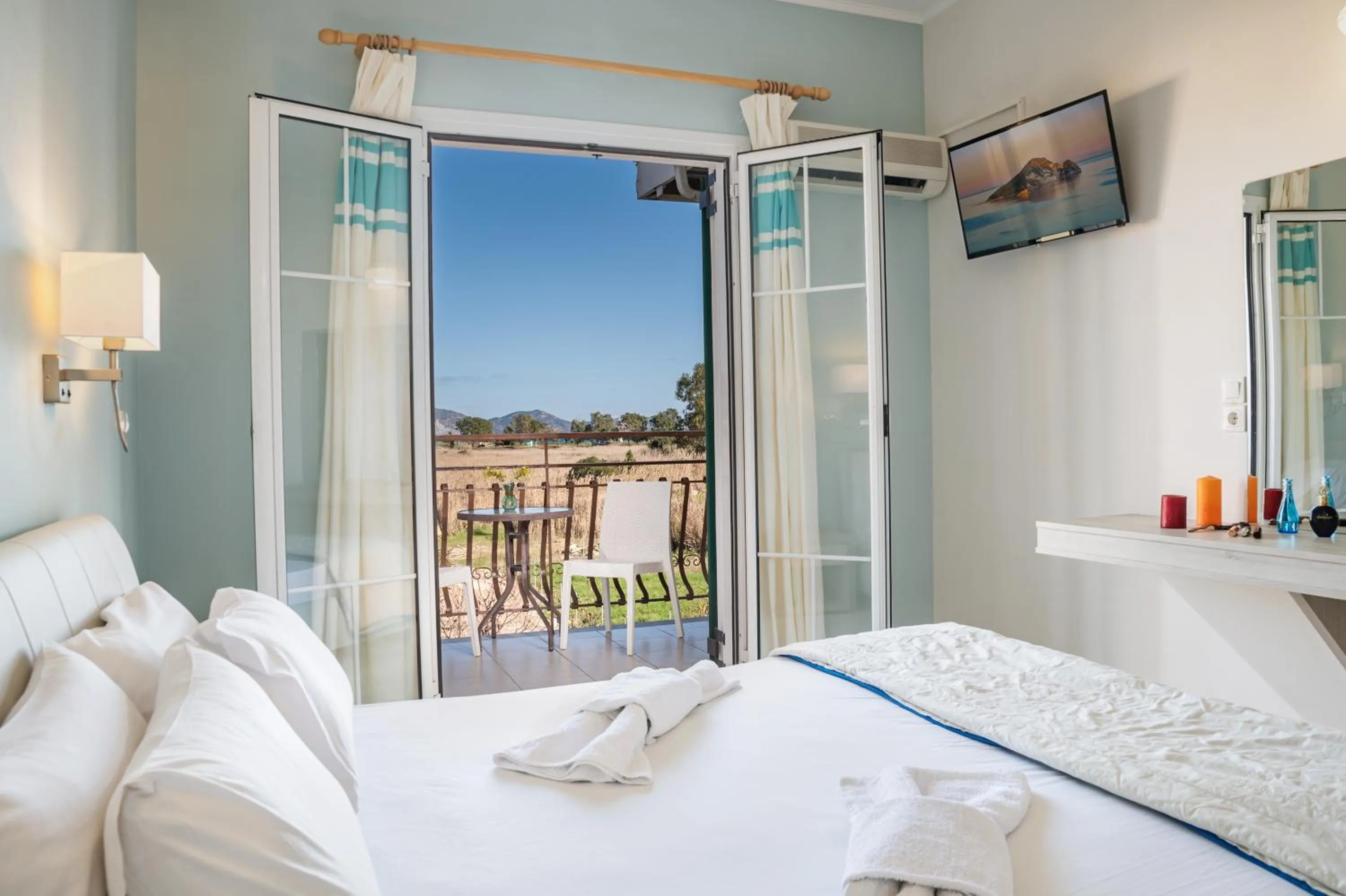 Bed in Herodotos Studios