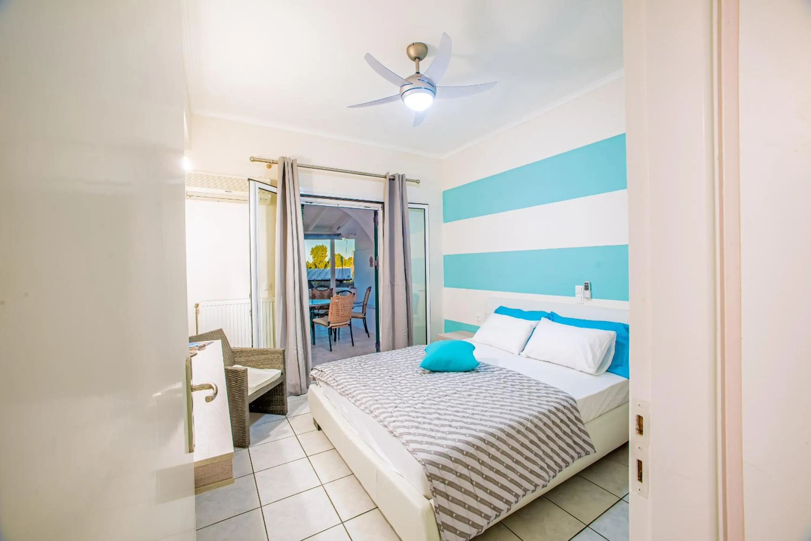 Bed in Herodotos Studios