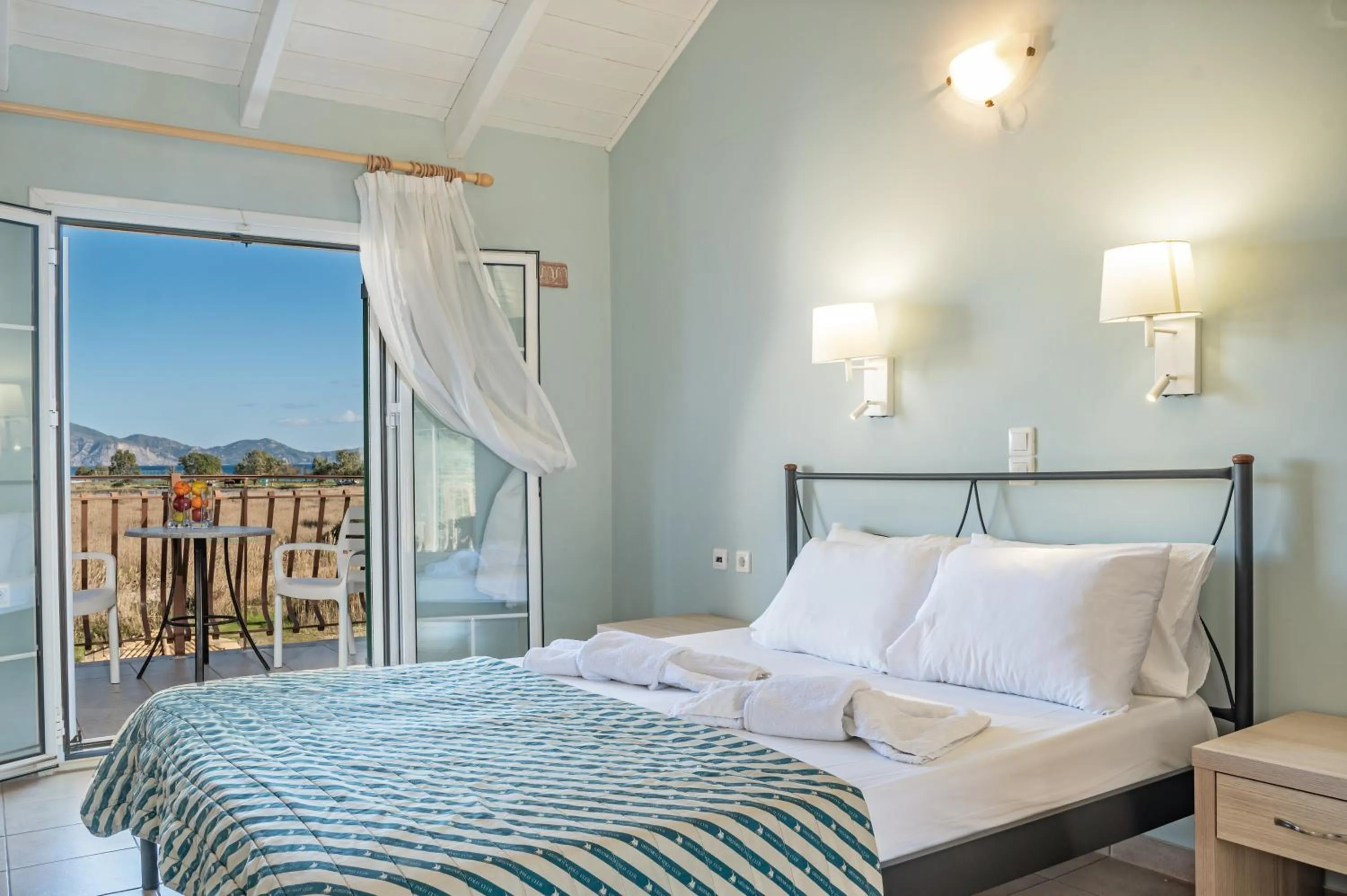 Bed in Herodotos Studios