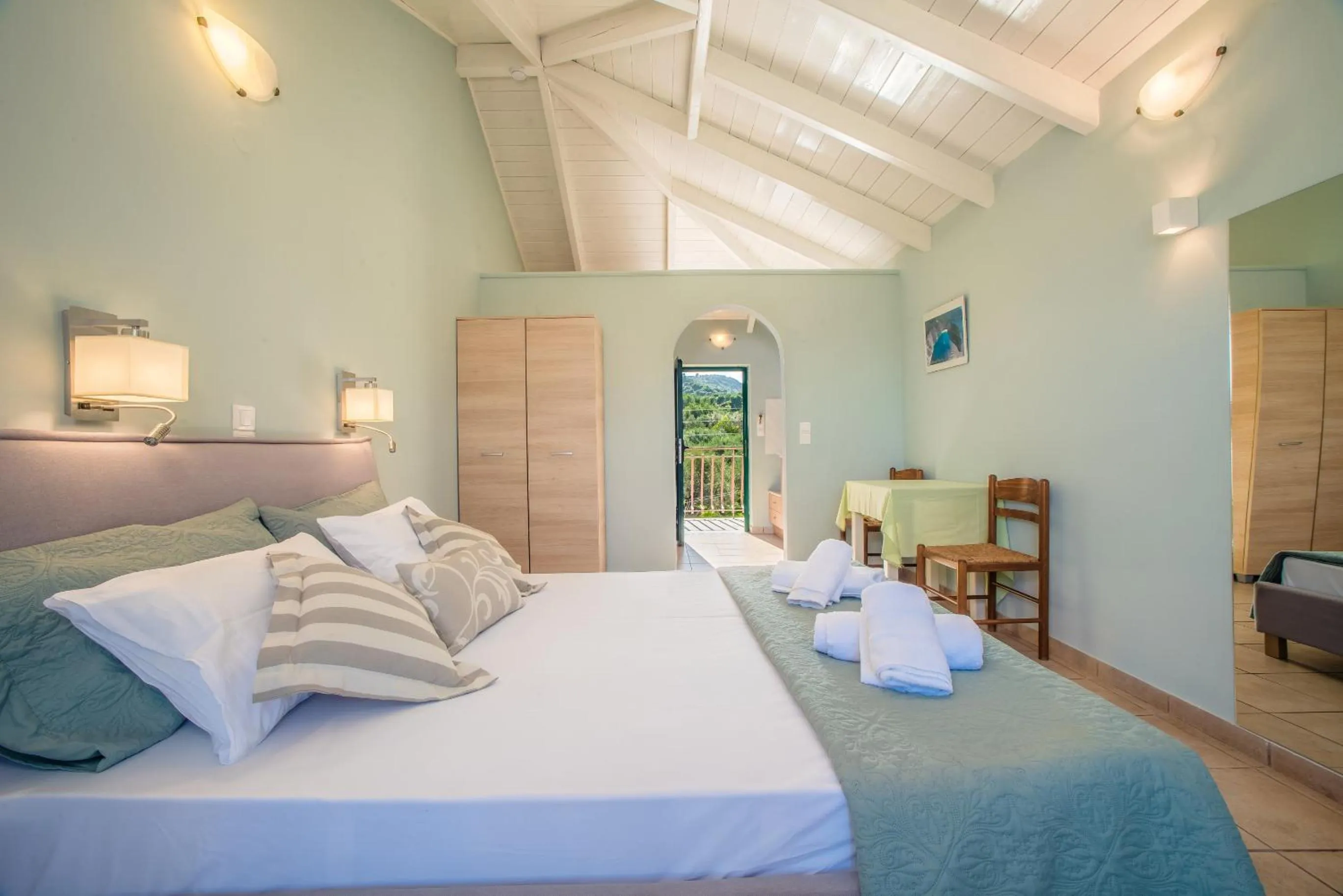 Bed in Herodotos Studios