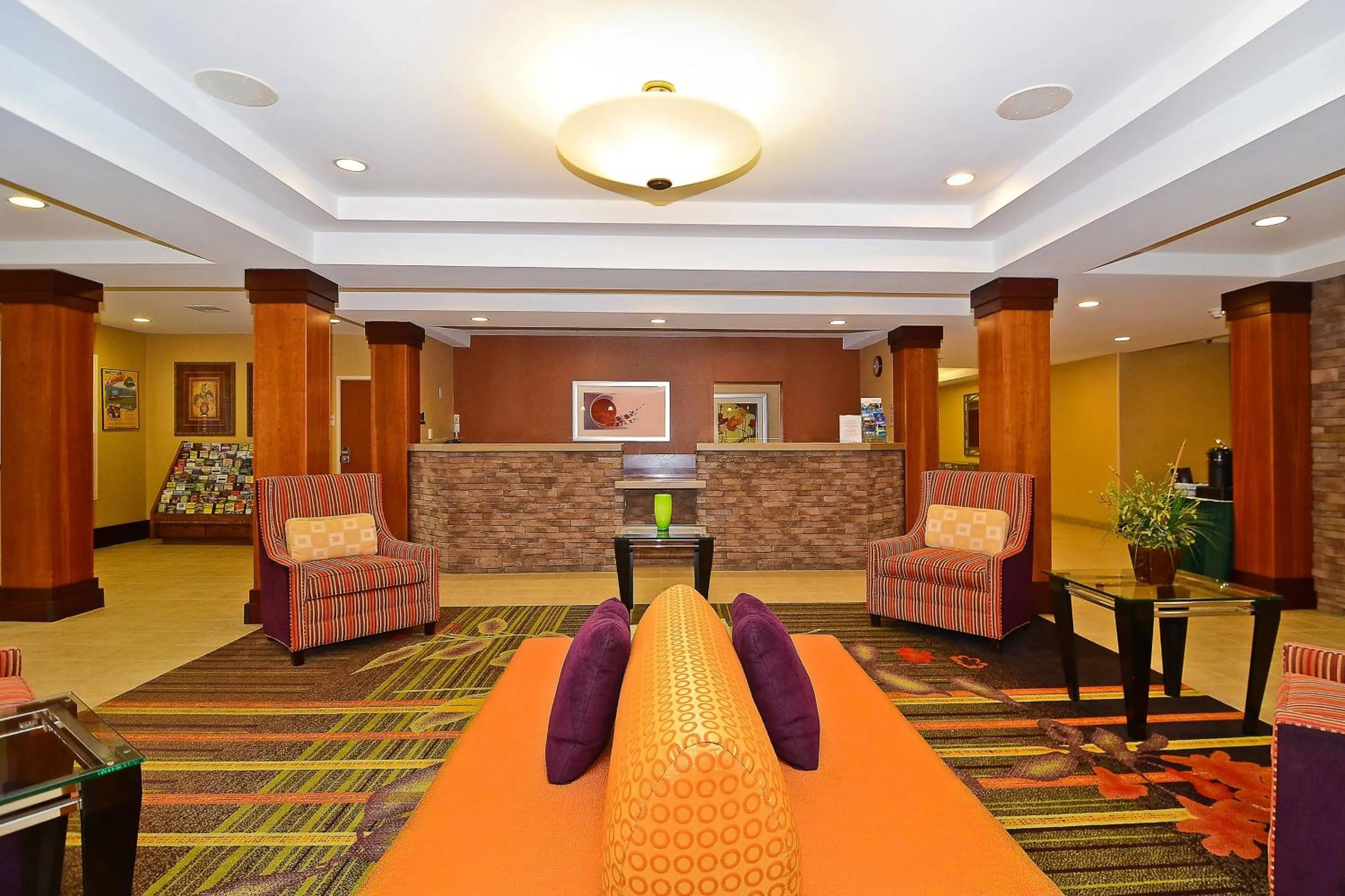 Lobby or reception in Fairfield Inn & Suites Cherokee