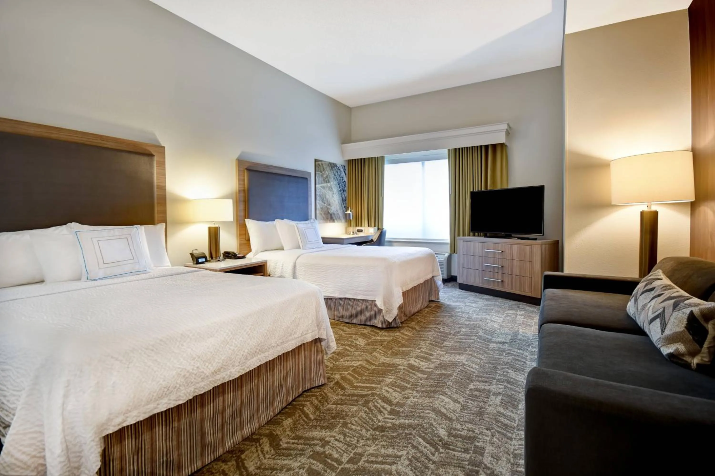 Bedroom, Bed in SpringHill Suites by Marriott Atlanta Kennesaw
