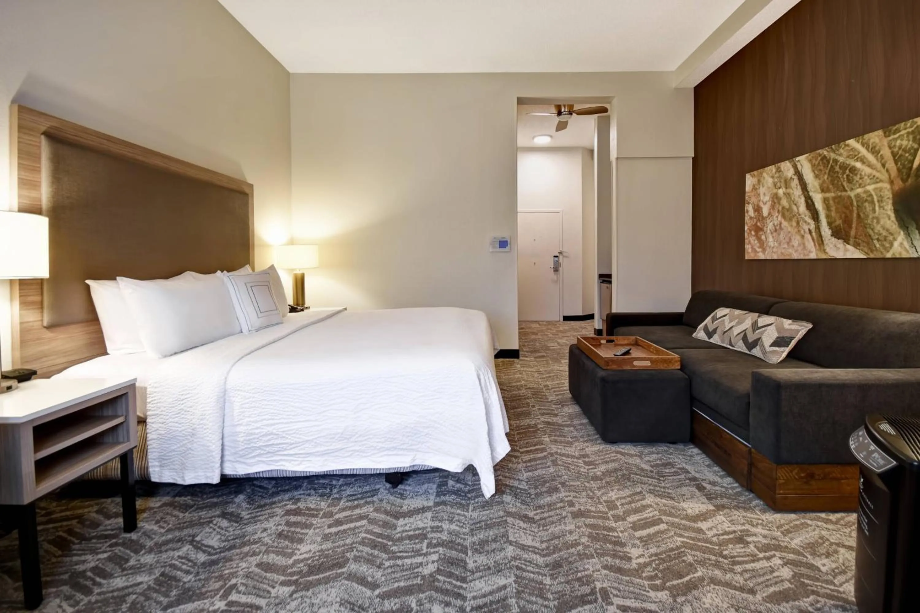 Bedroom, Bed in SpringHill Suites by Marriott Atlanta Kennesaw