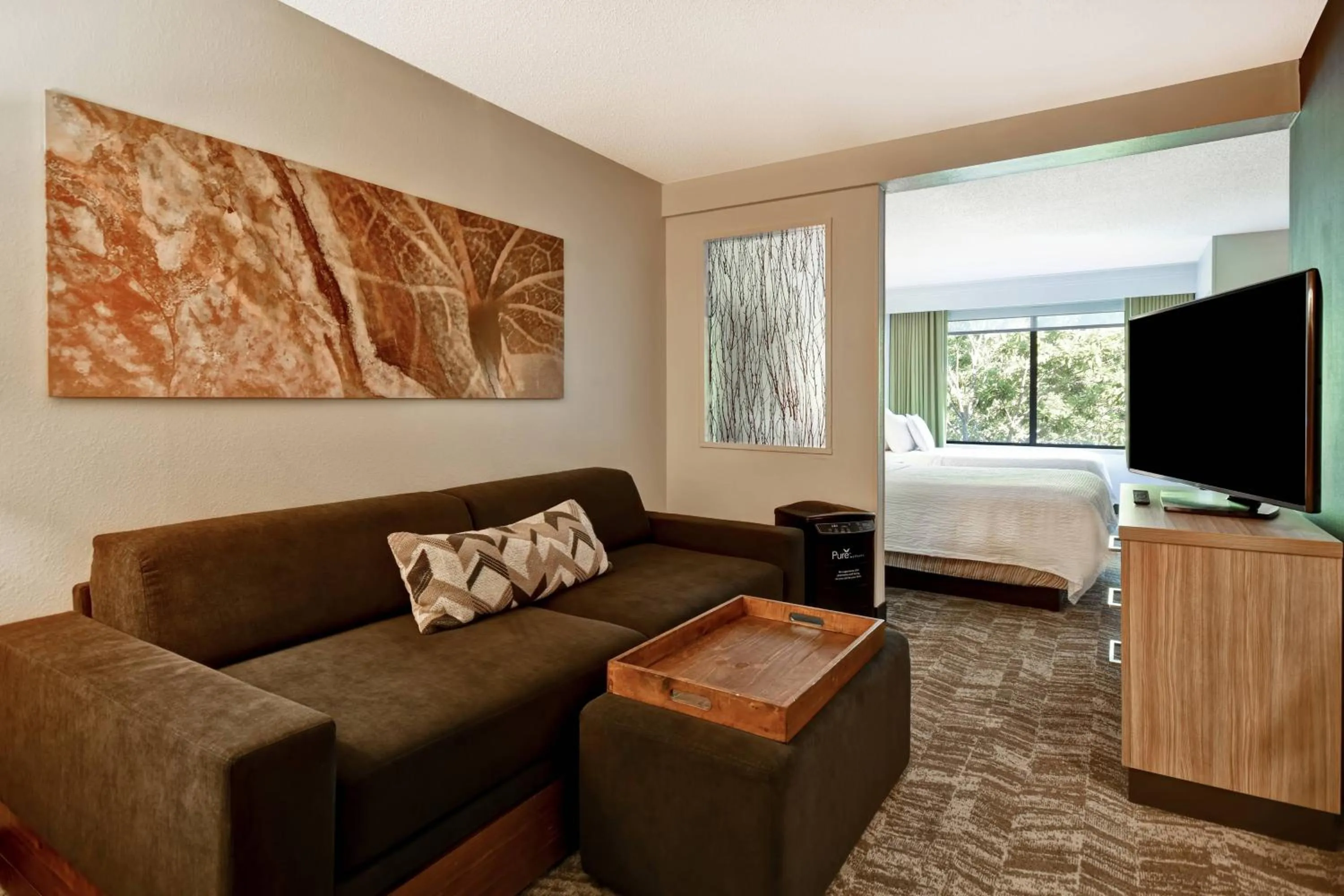 Living room in SpringHill Suites by Marriott Atlanta Kennesaw