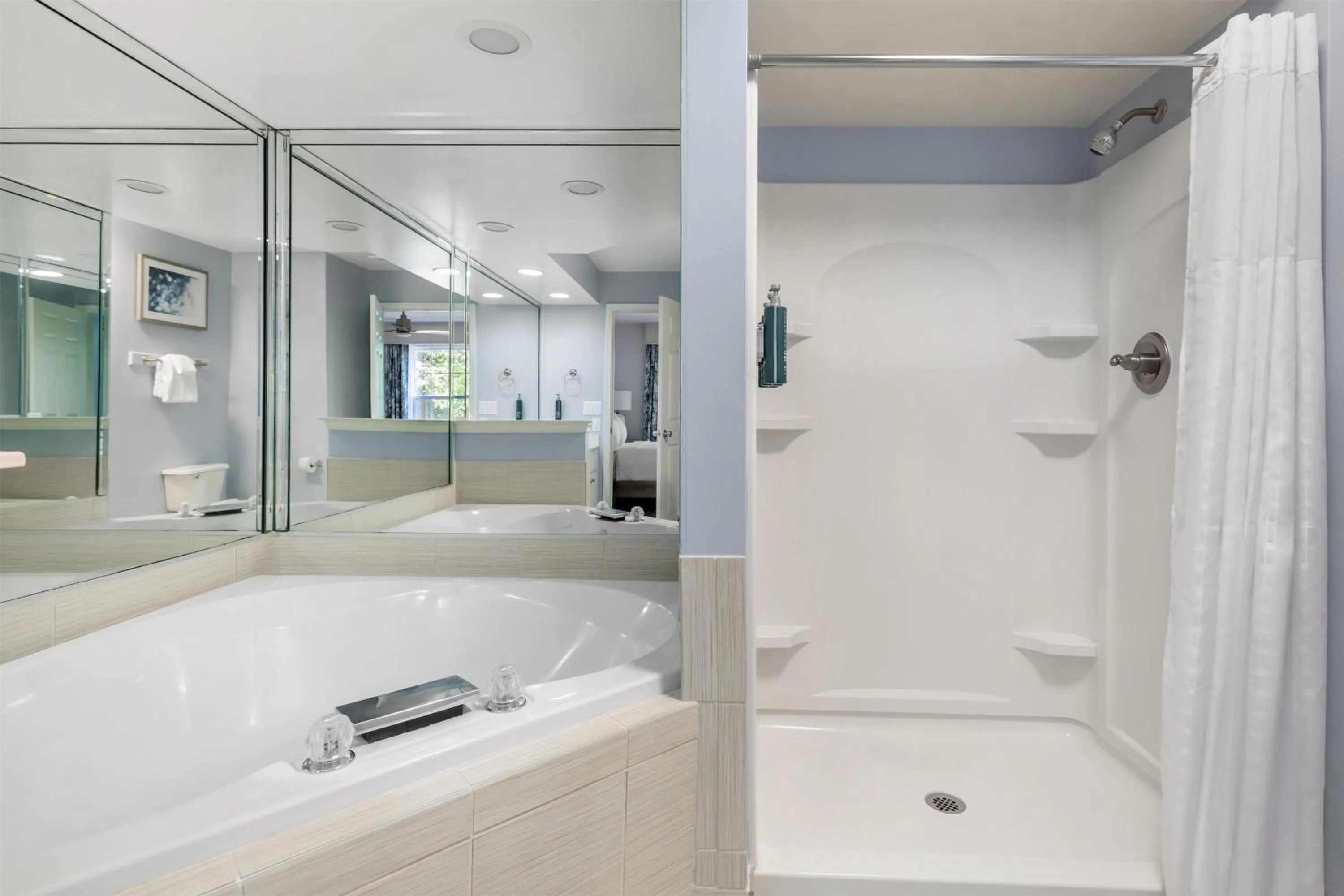 Bathroom in Hilton Vacation Club Greensprings Williamsburg