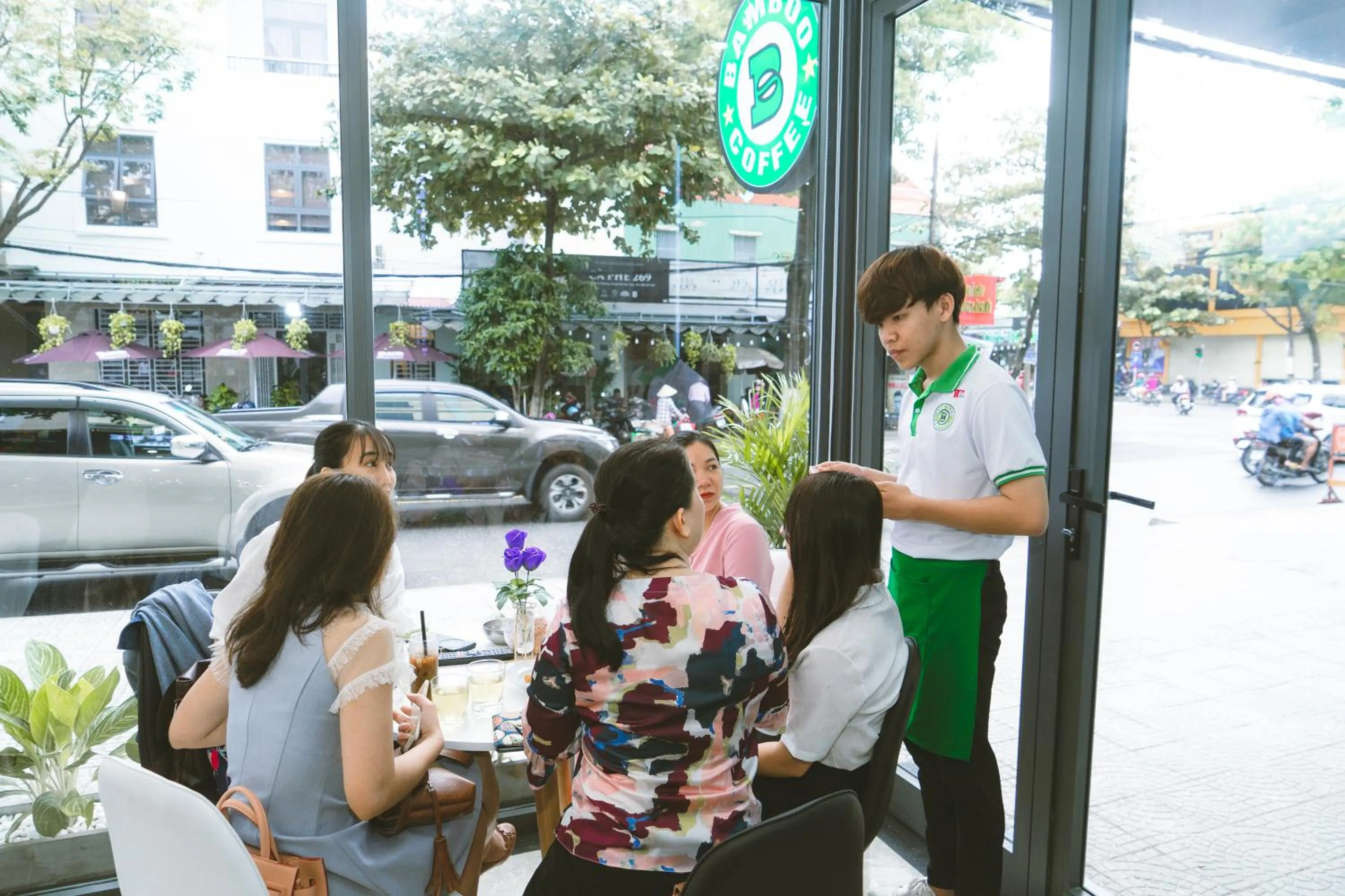 Drinks in Bamboo Hotel