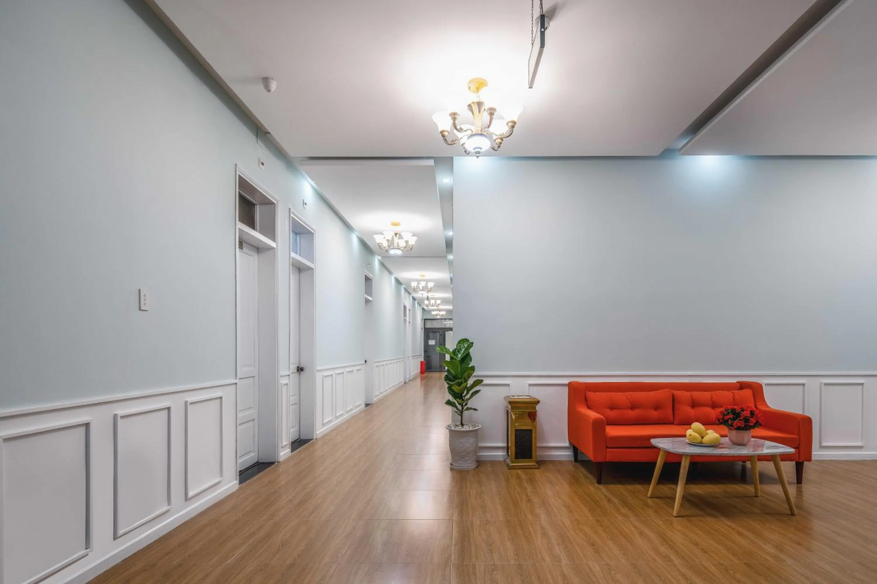 Living room in Bamboo Hotel