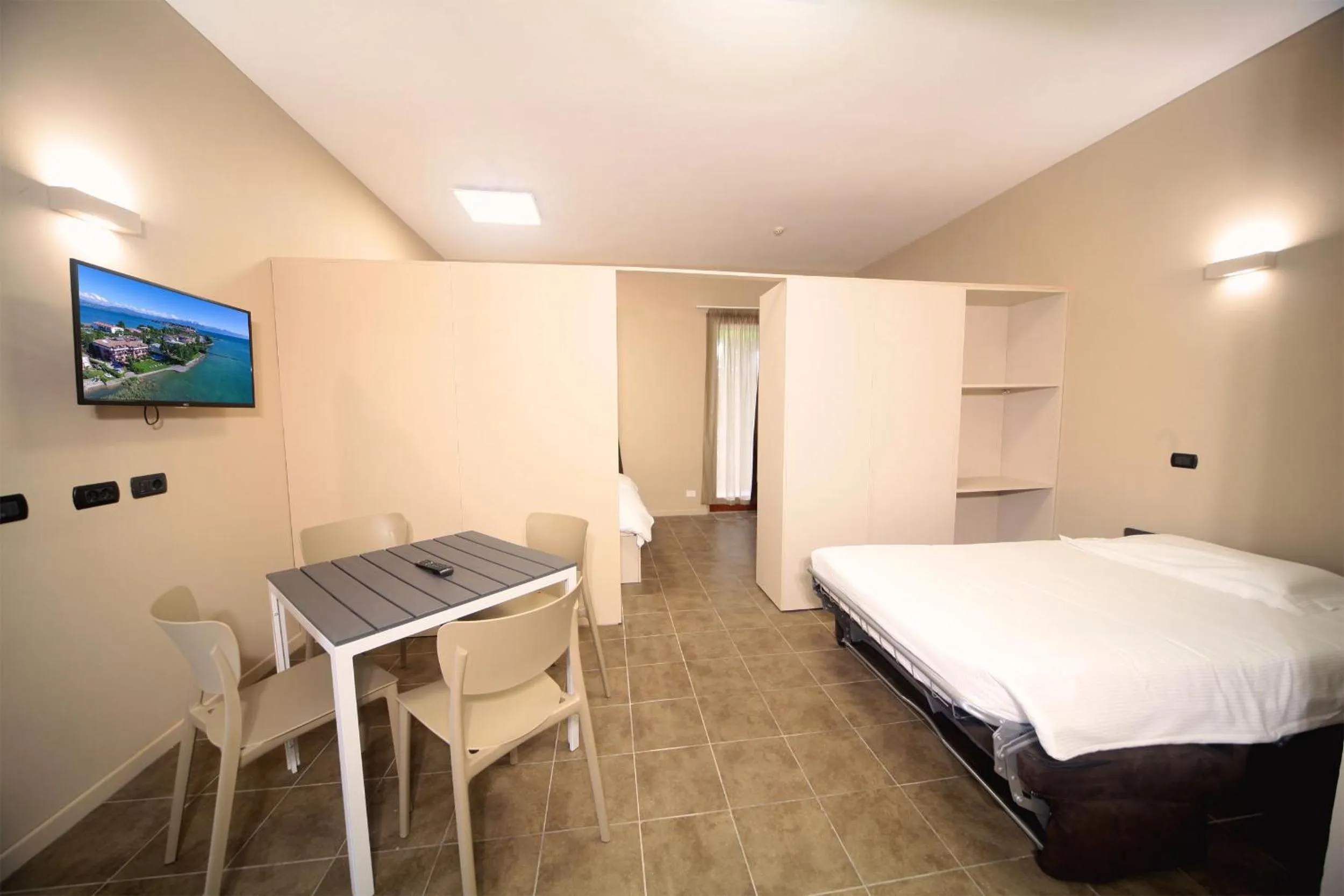 Bed in Hotel Smeraldo