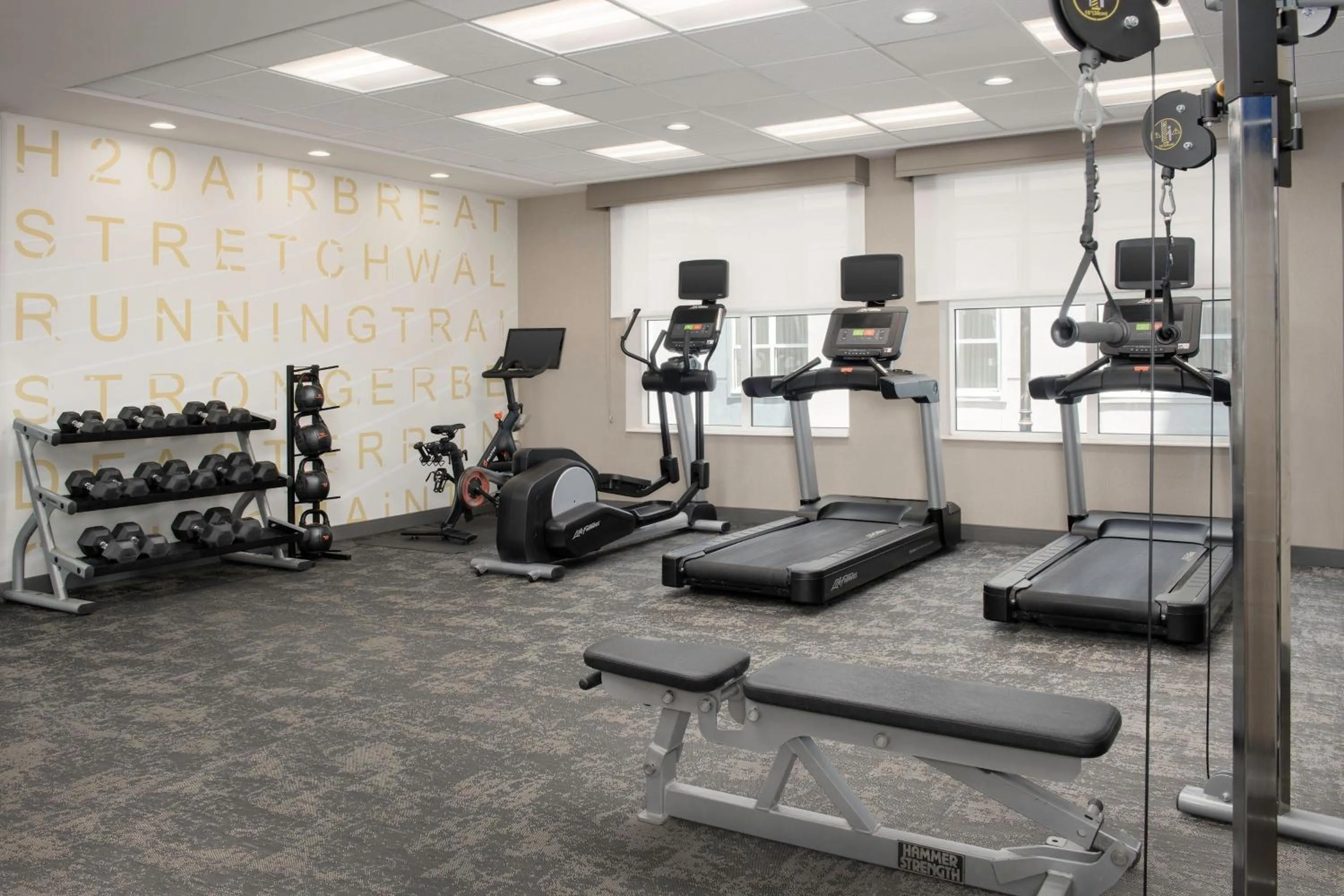 Fitness centre/facilities in Residence Inn Birmingham Hoover