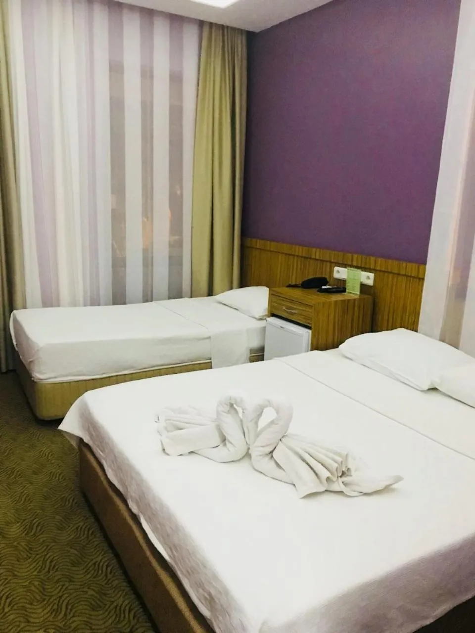Bed in Lara Kapris Hotel