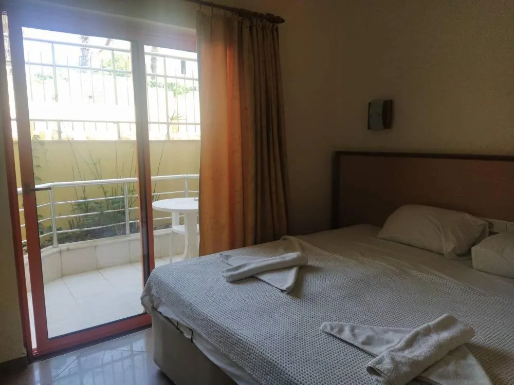 Bed in Wassermann Hotel