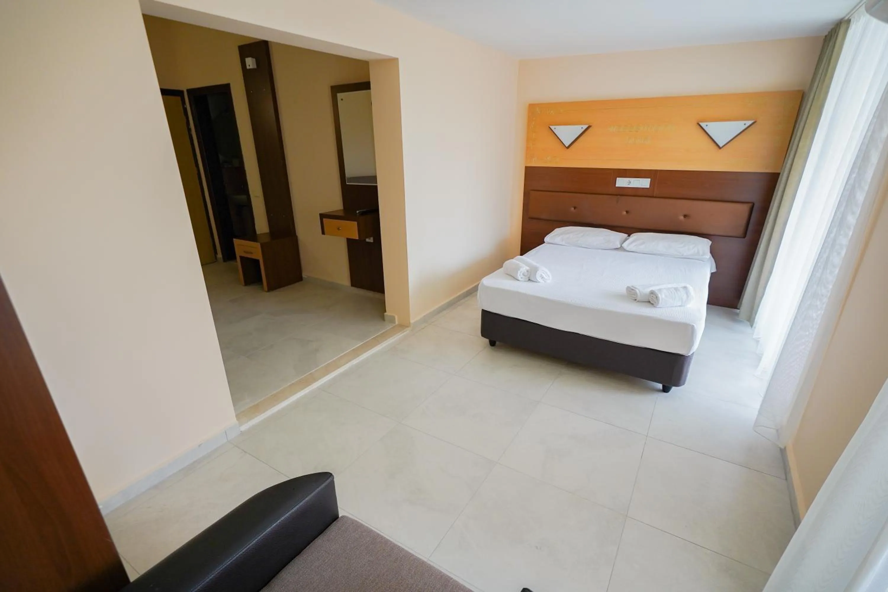 Bed in Wassermann Hotel