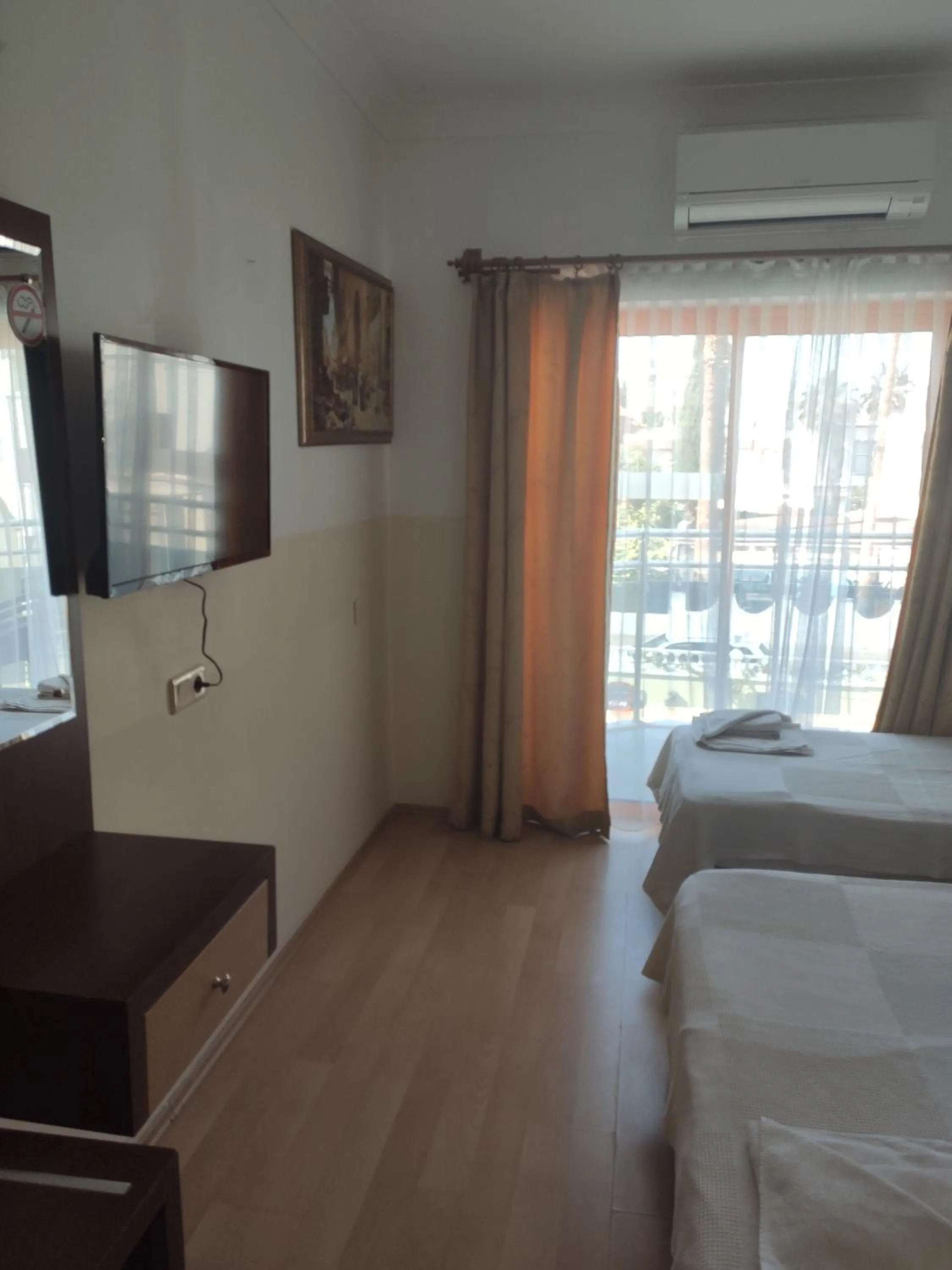 Bed in Wassermann Hotel