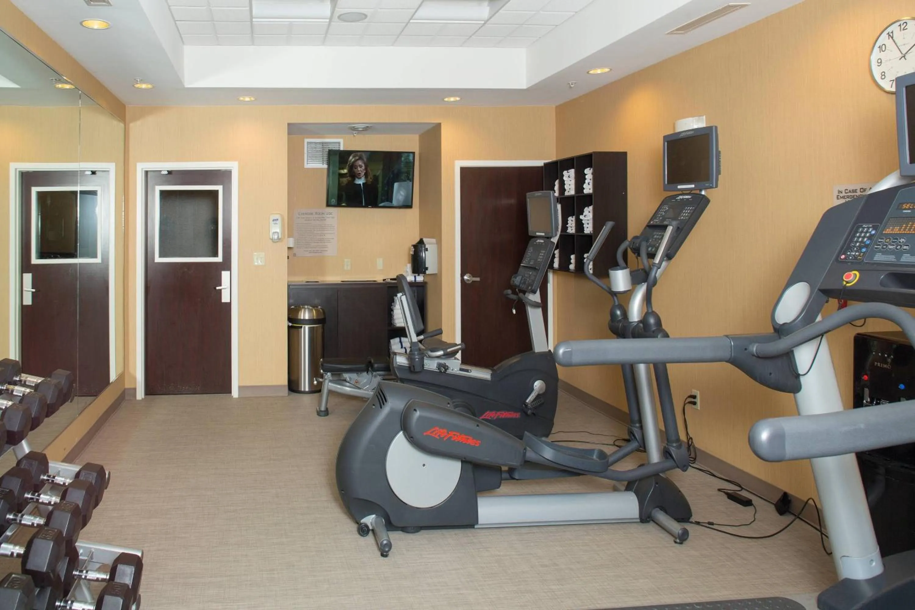 Fitness centre/facilities in SpringHill Suites by Marriott Billings