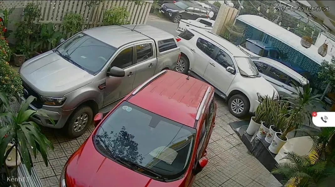 Parking in Ngoc Son Hotel