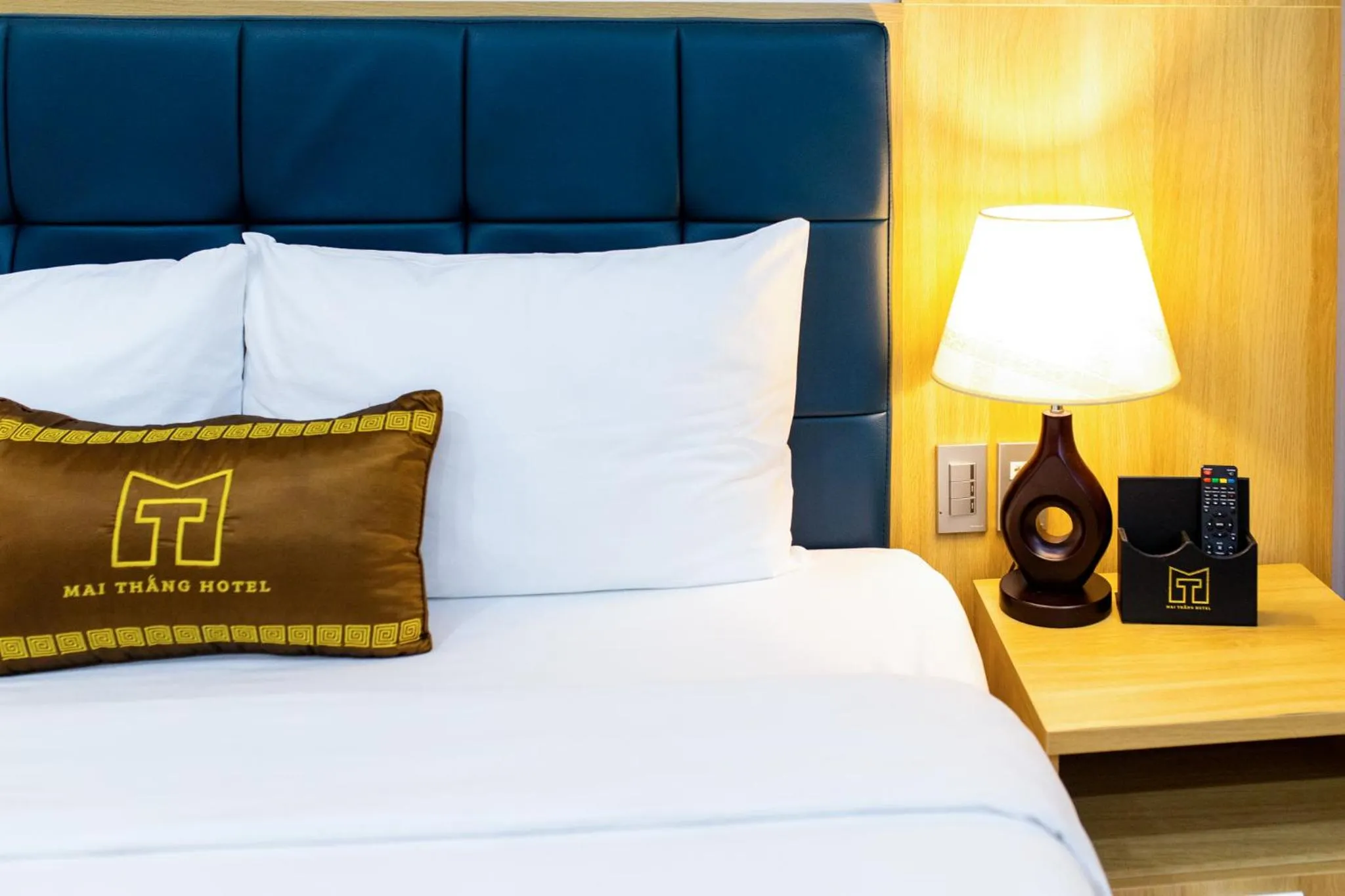 Bed in Mai Thang Hotel Da Lat