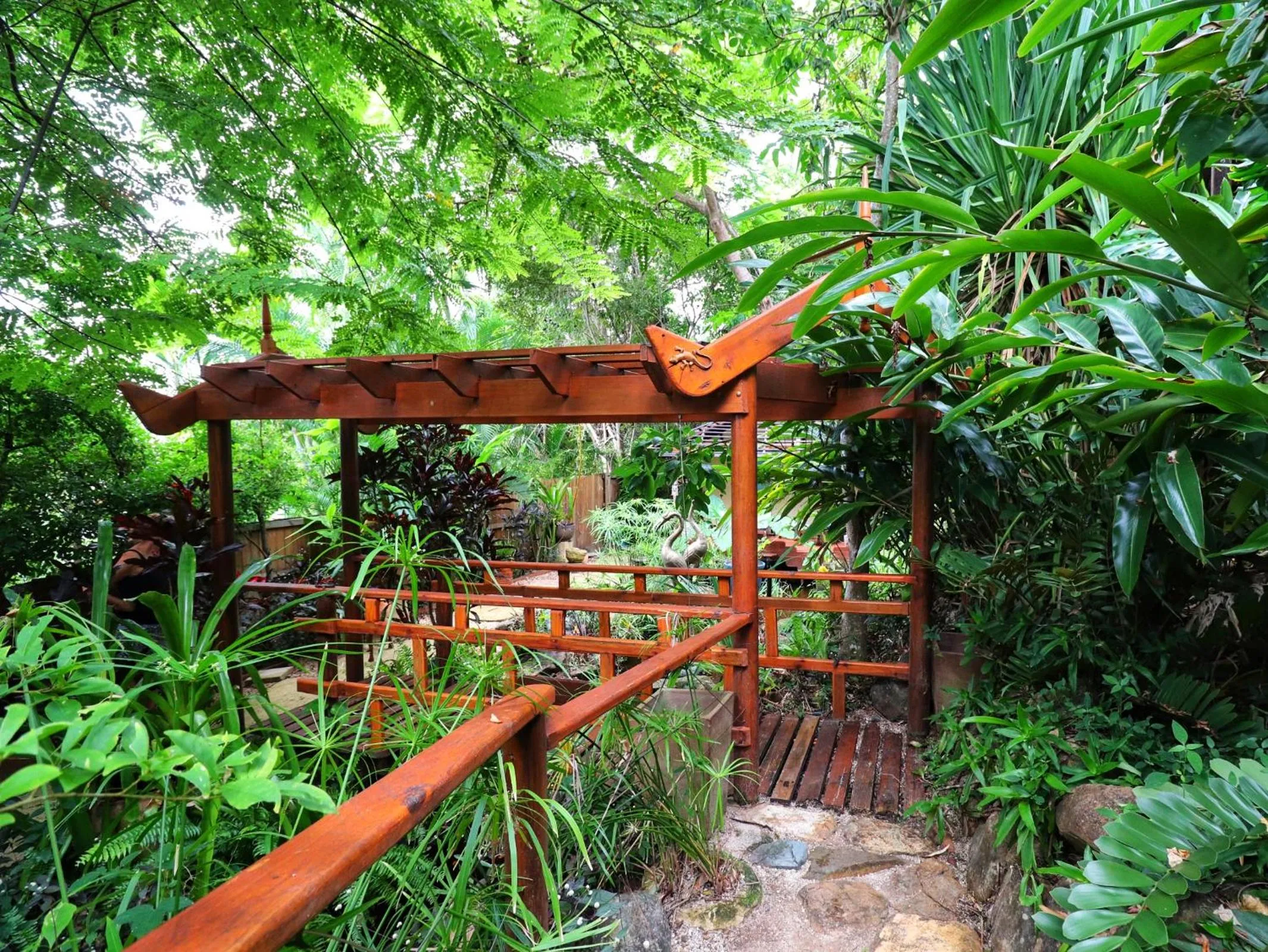 Garden in Whitsundays Retreat