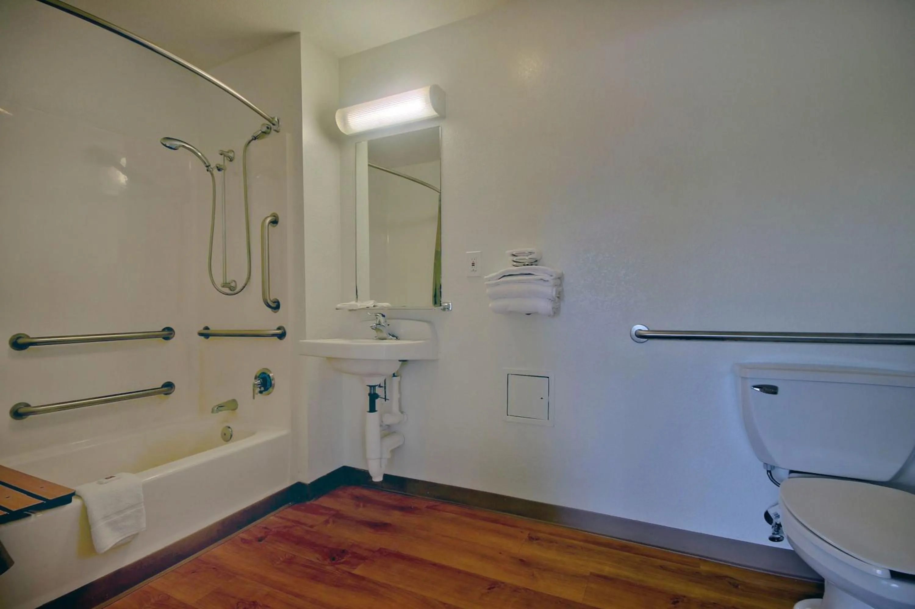 Bathroom in Motel 6 Dania Beach