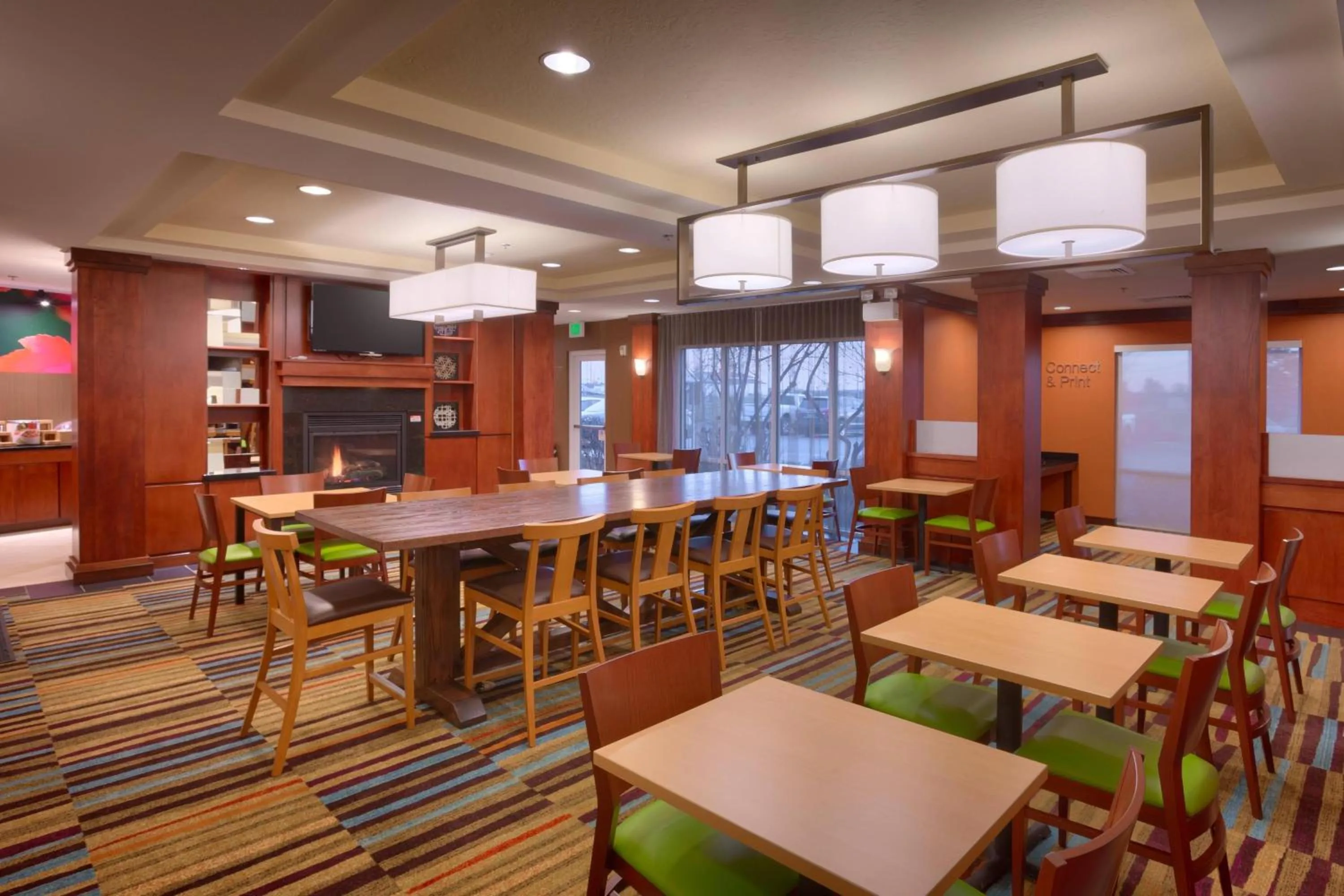 Restaurant/places to eat in Fairfield Inn & Suites Boise Nampa