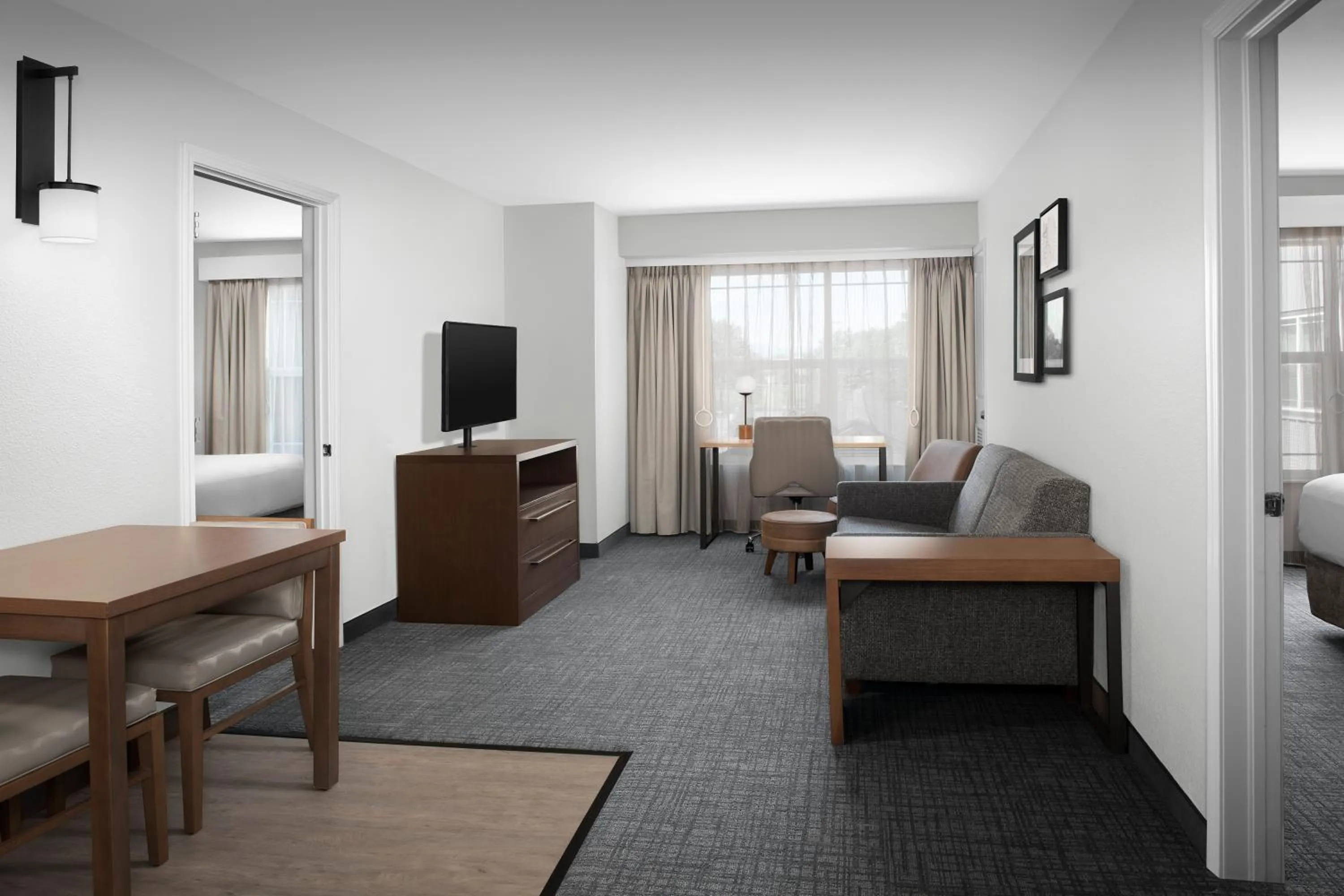 Living room in Residence Inn Bozeman