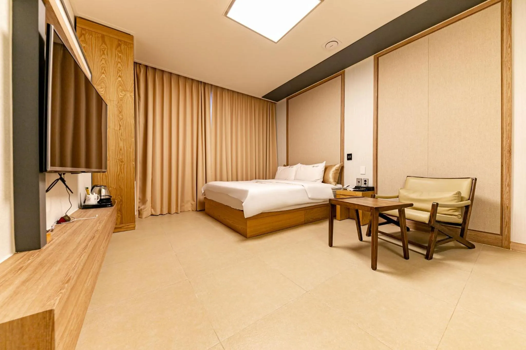 Bed in Yeosu Stay Hotel