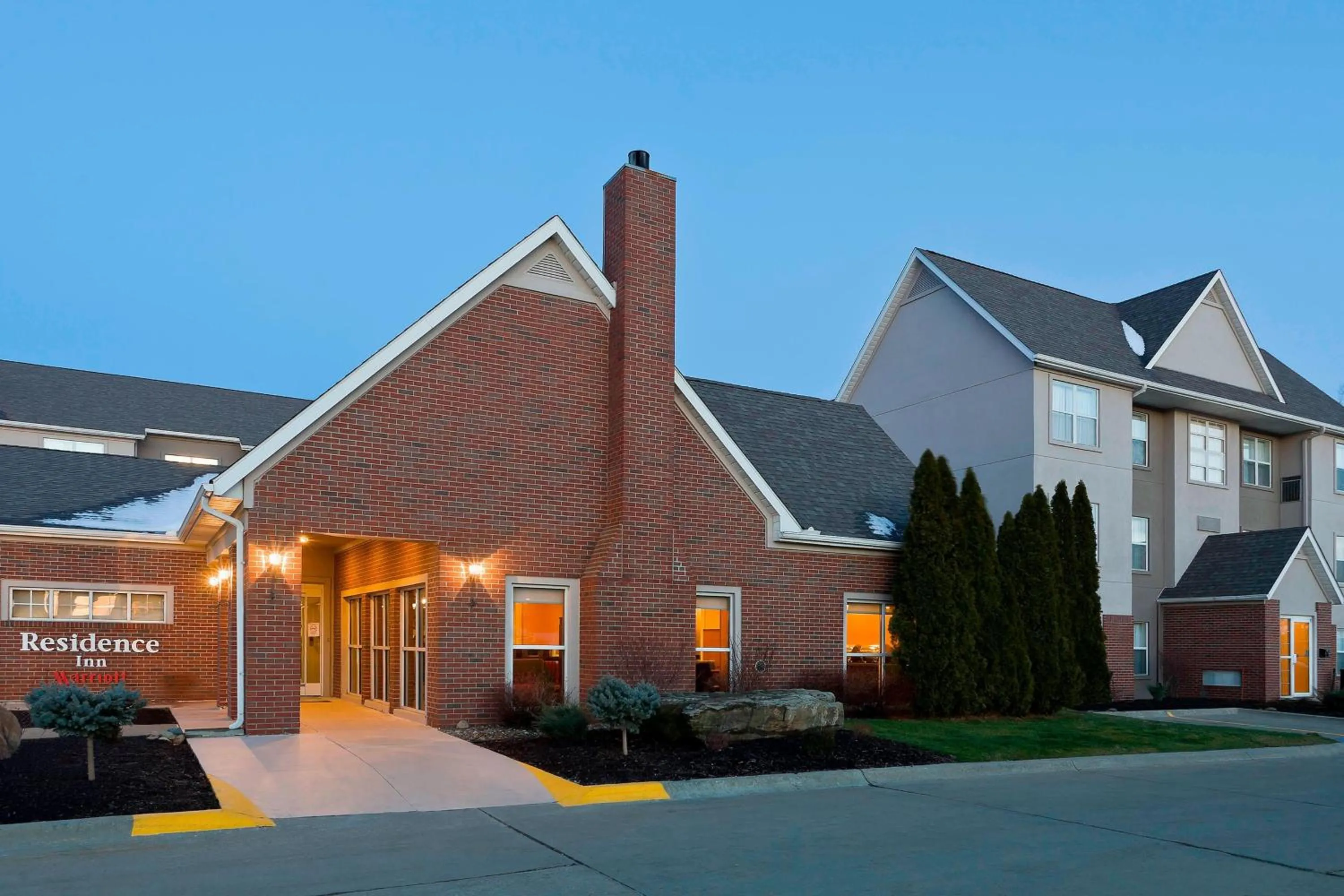 Property building in Residence Inn Canton