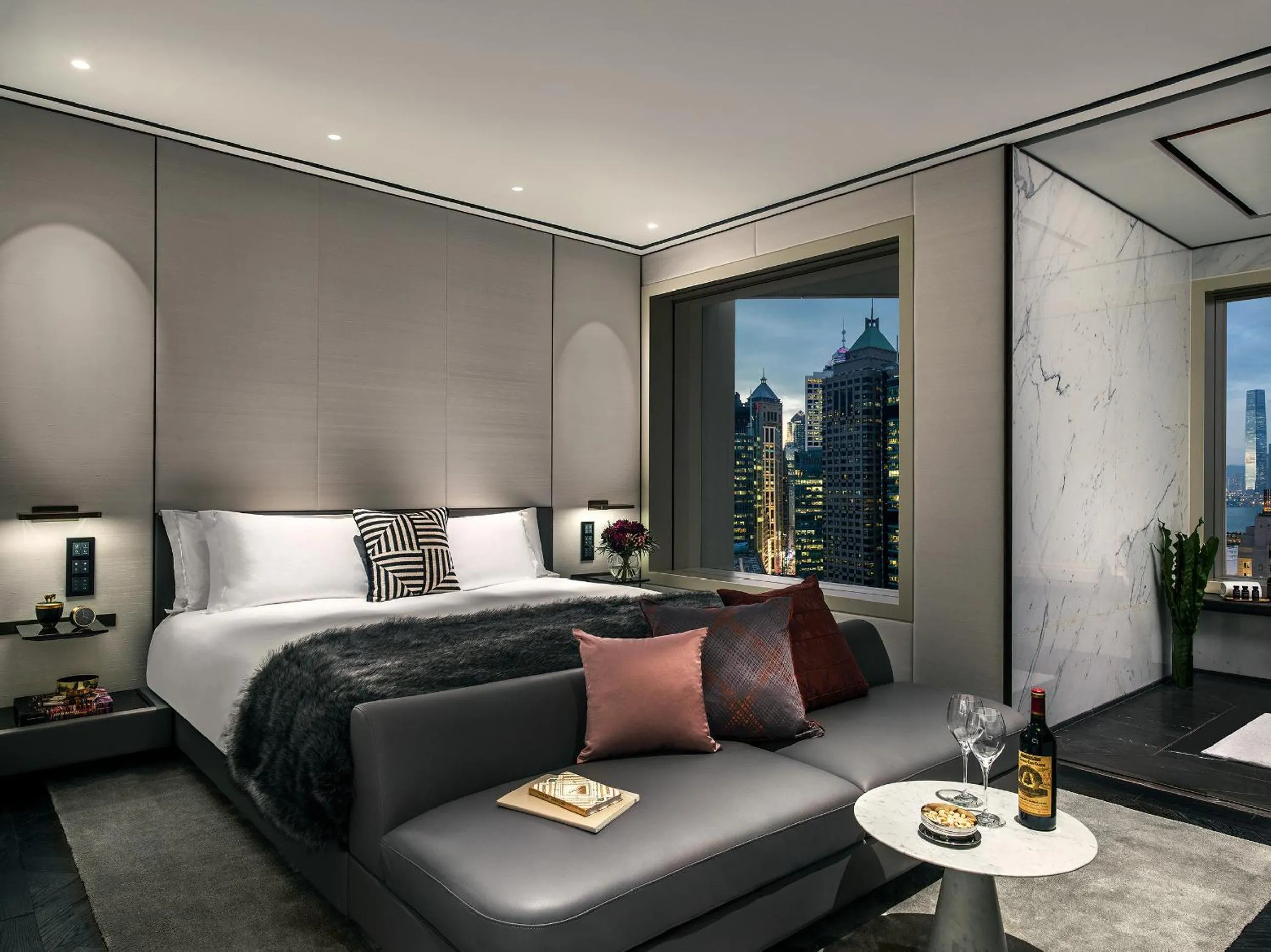 Photo of the whole room, Bed in The Murray, Hong Kong, a Niccolo Hotel