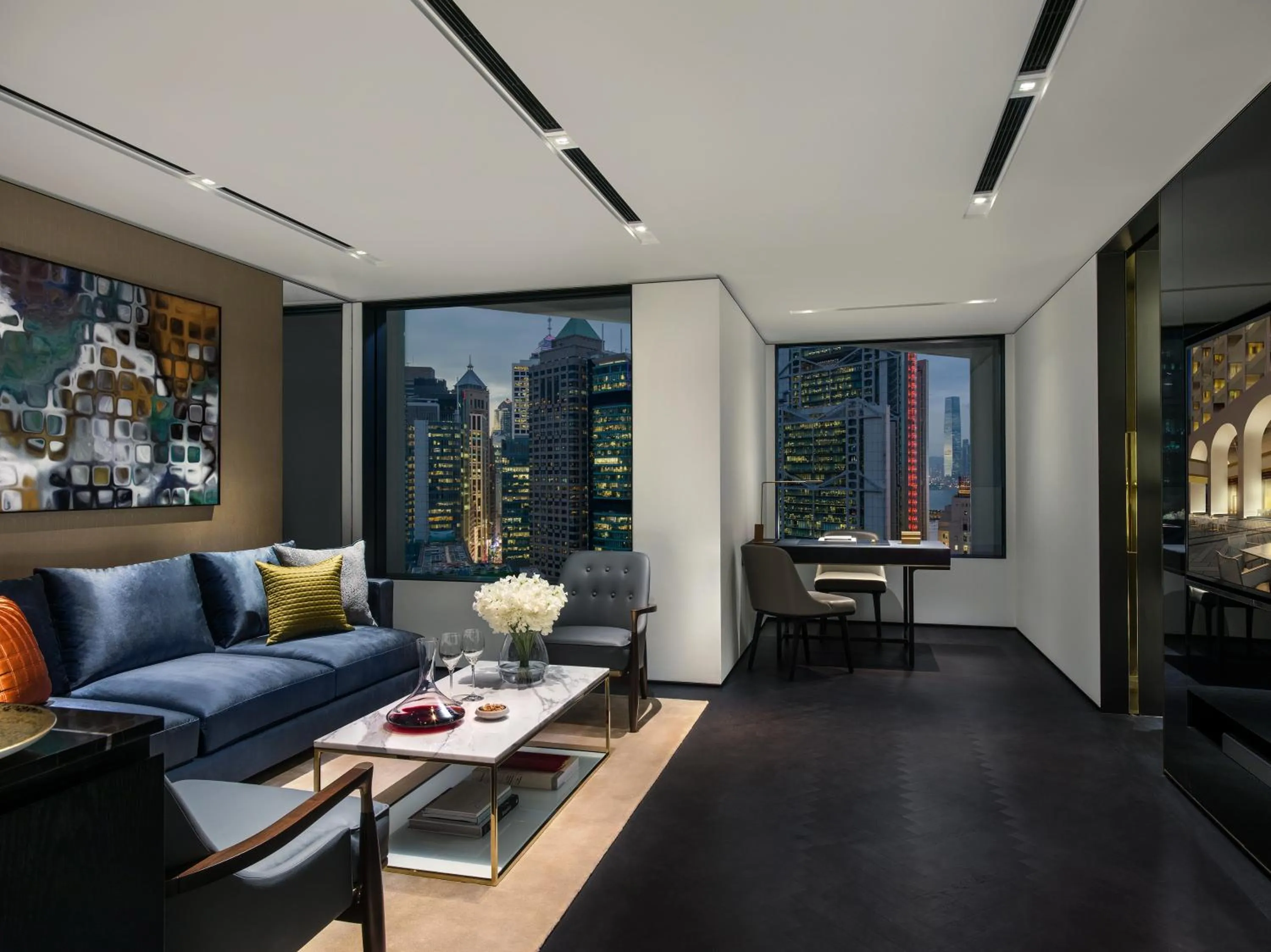Living room in The Murray, Hong Kong, a Niccolo Hotel