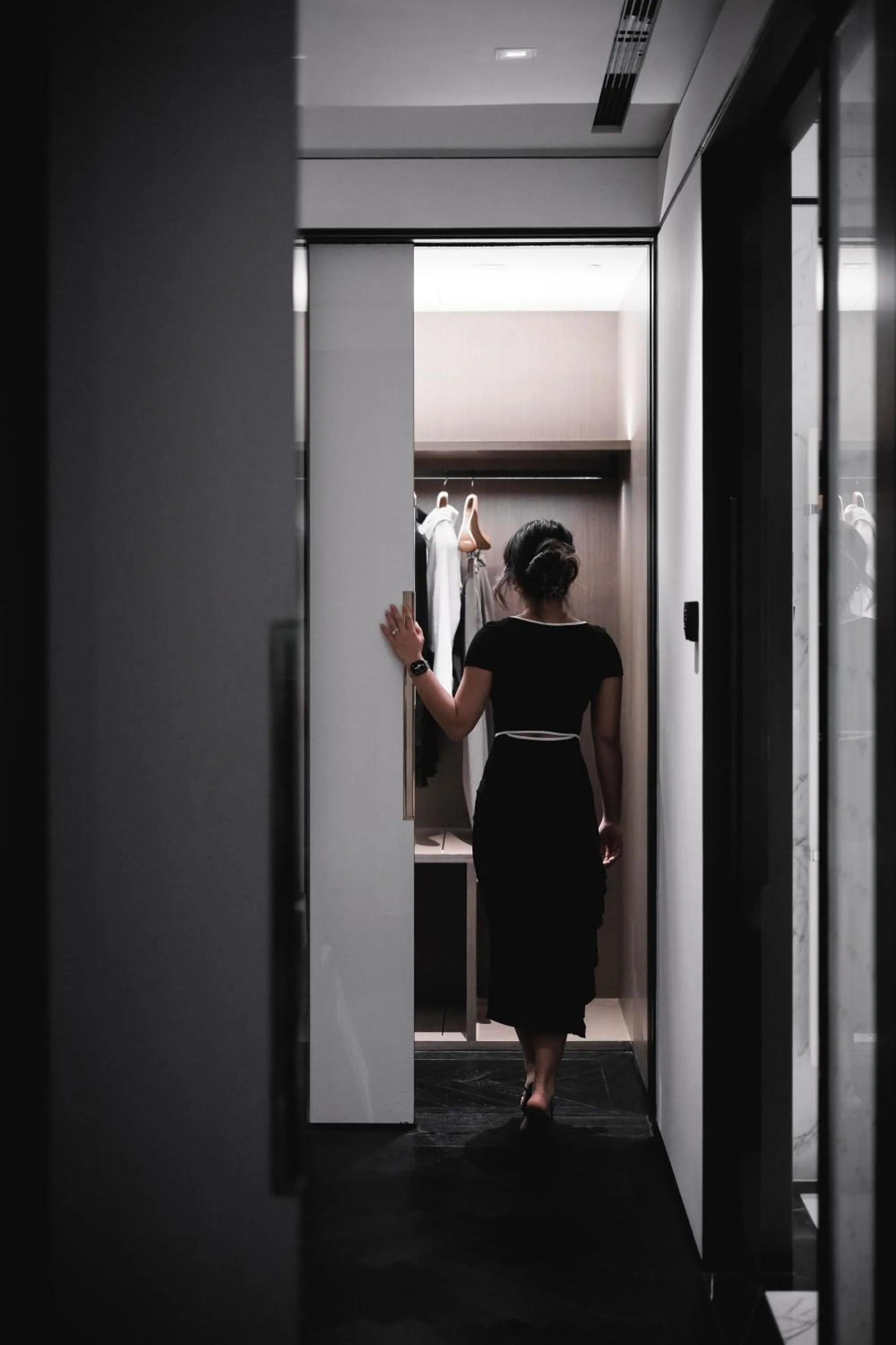 wardrobe in The Murray, Hong Kong, a Niccolo Hotel
