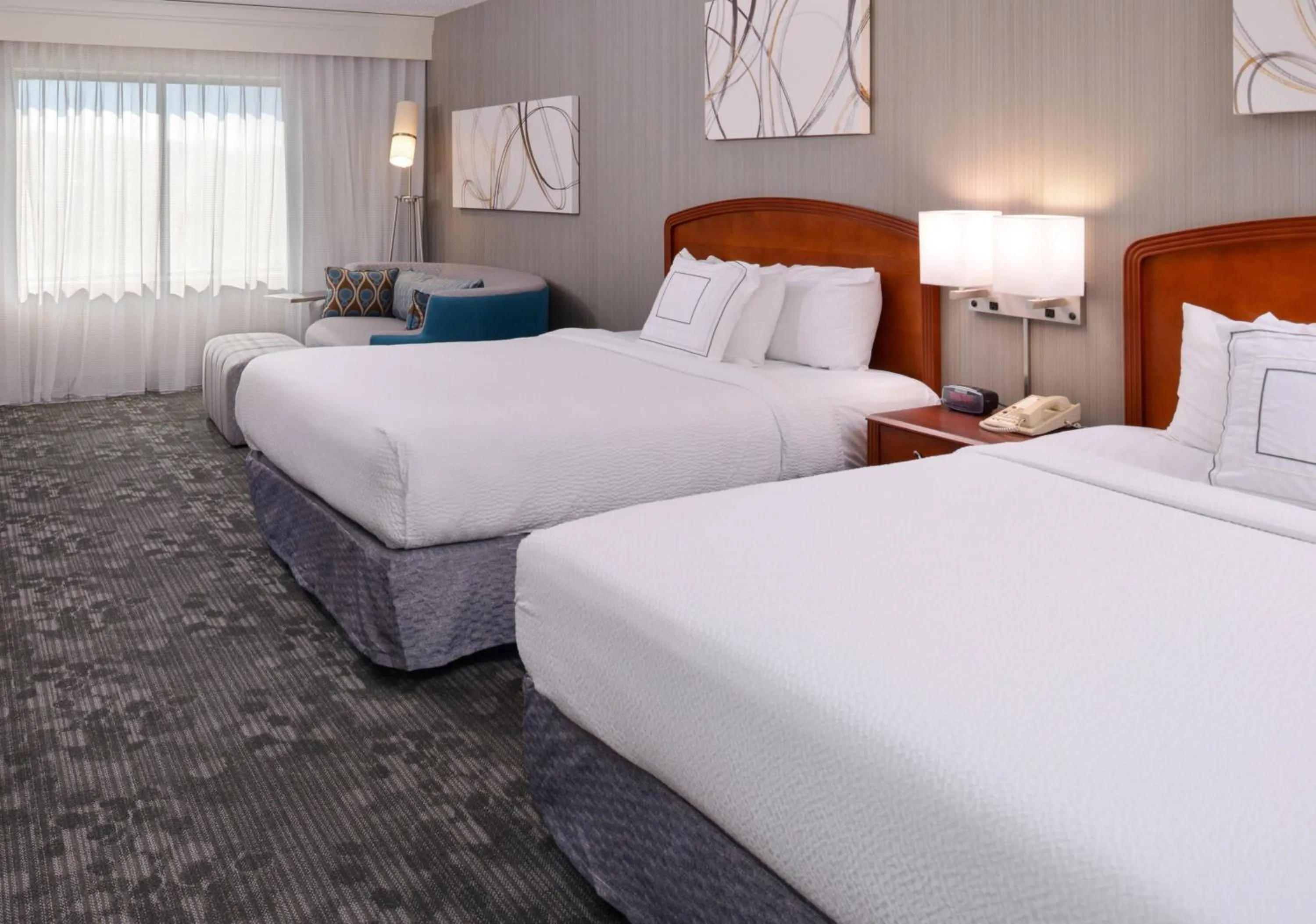 Bedroom, Bed in Courtyard by Marriott Charlotte Gastonia