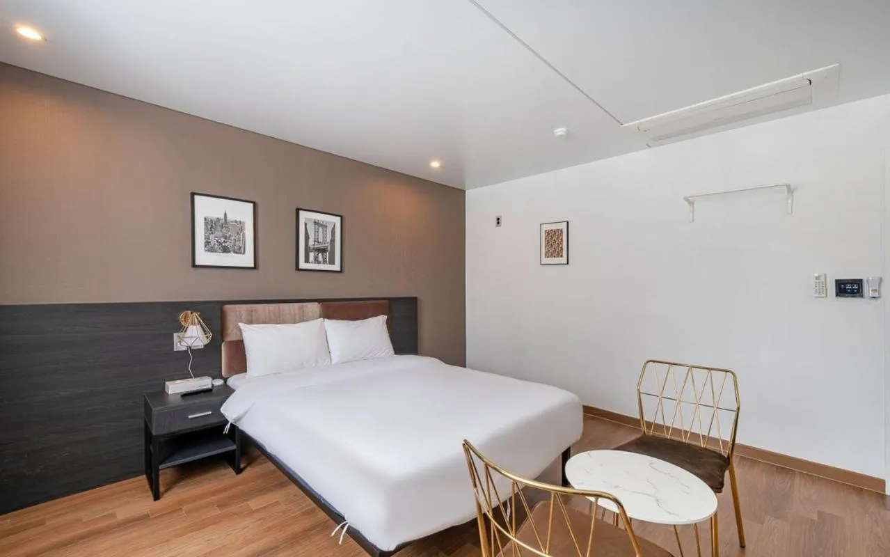 Bed in Hotel Hyggelig