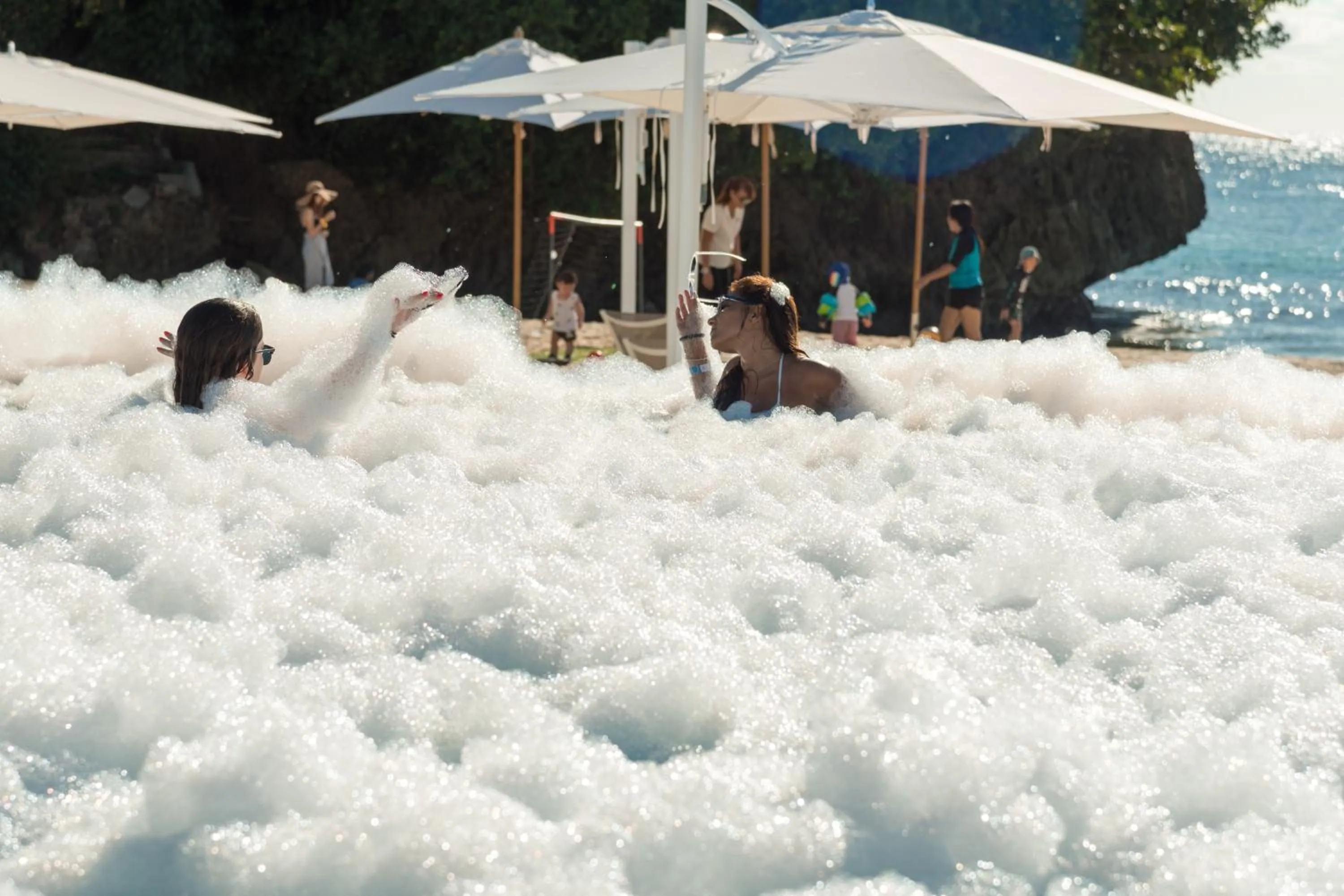 Swimming pool in Crimson Resort and Spa Boracay