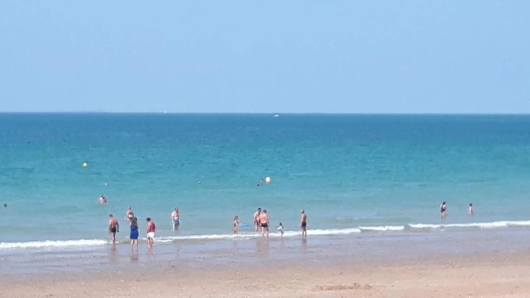 Beach in Chambres d'Hôtes La Clef des Champs Normandie Manche 50