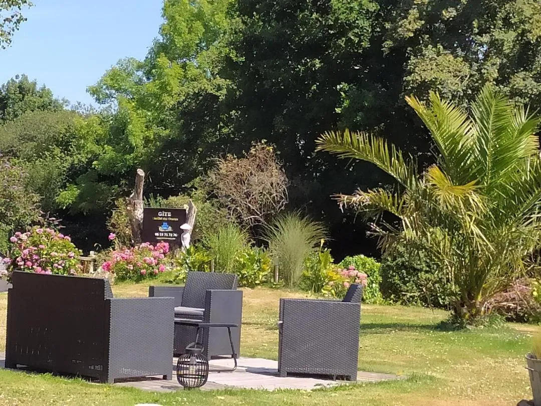 Garden in Chambres d'Hôtes La Clef des Champs Normandie Manche 50