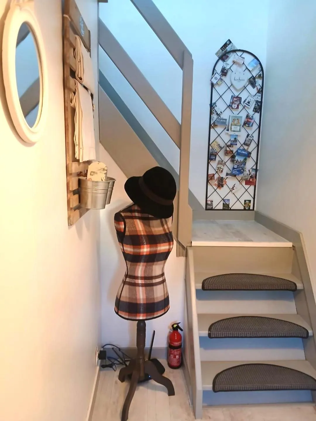 Decorative detail in Chambres d'Hôtes La Clef des Champs Normandie Manche 50