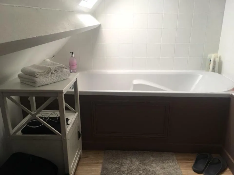 Bathroom in Chambres d'Hôtes La Clef des Champs Normandie Manche 50