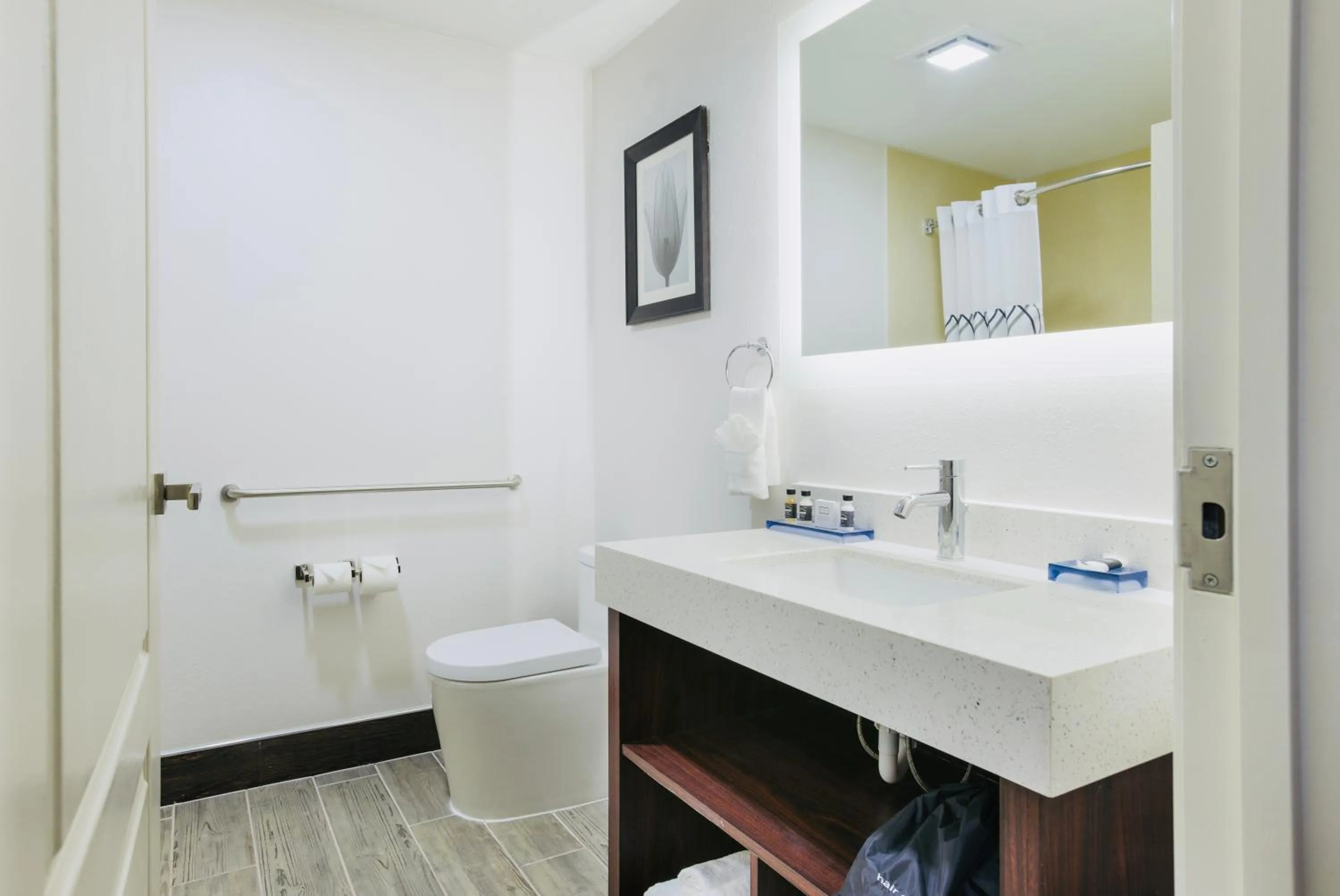 Bathroom in The Leo Collection Detroit, an Ascend Collection Hotel