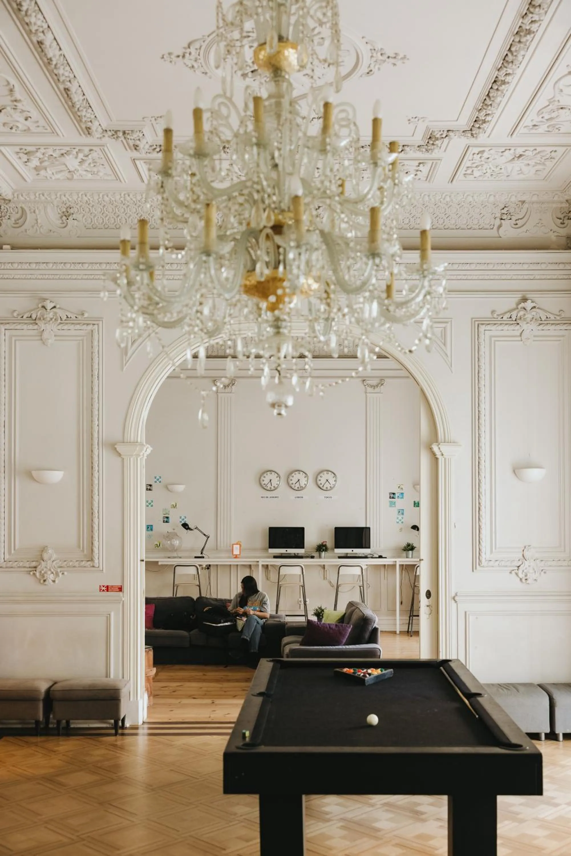 Lounge or bar in Lisb'on Hostel