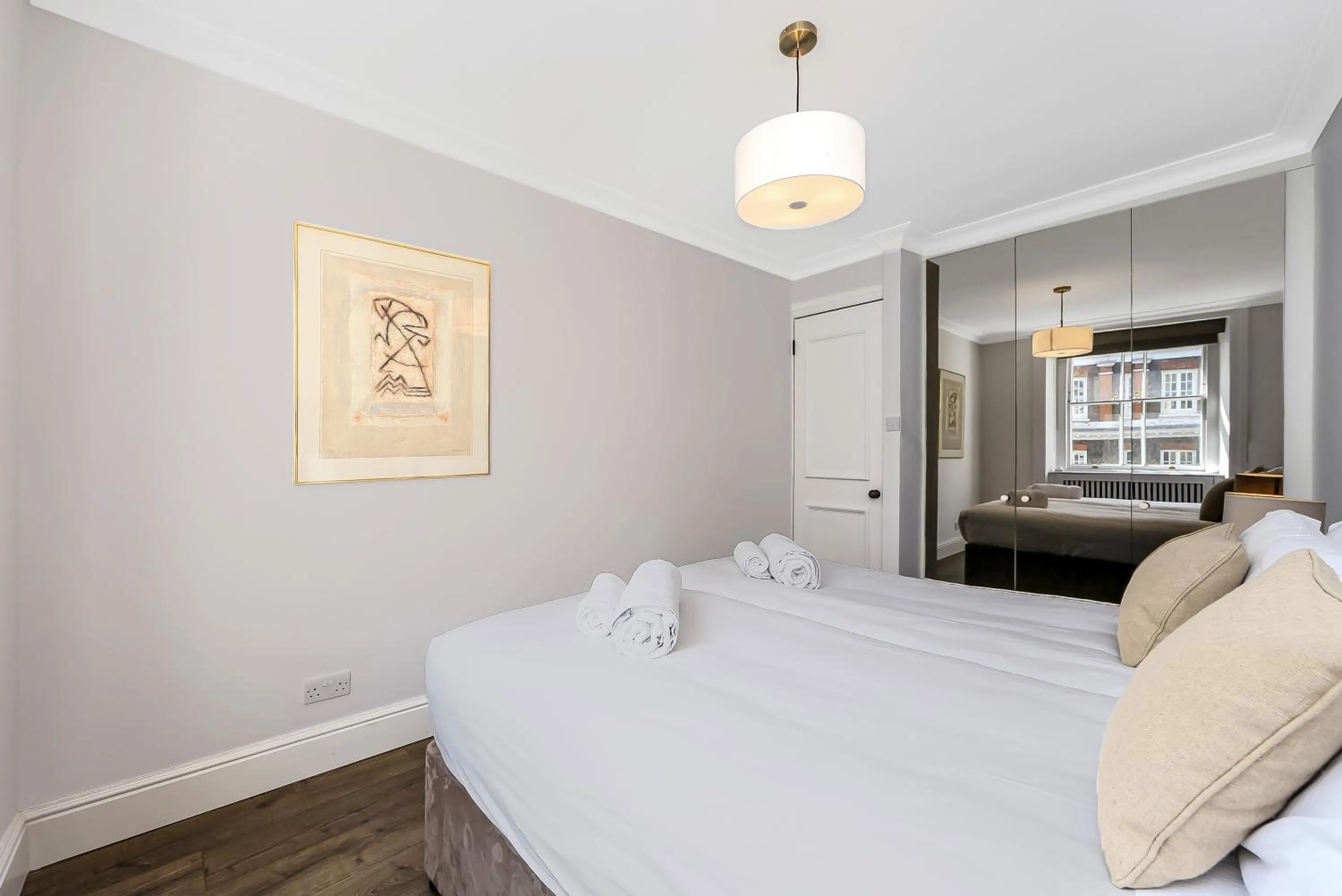 Bedroom, Bed in 10 Curzon Street by Mansley