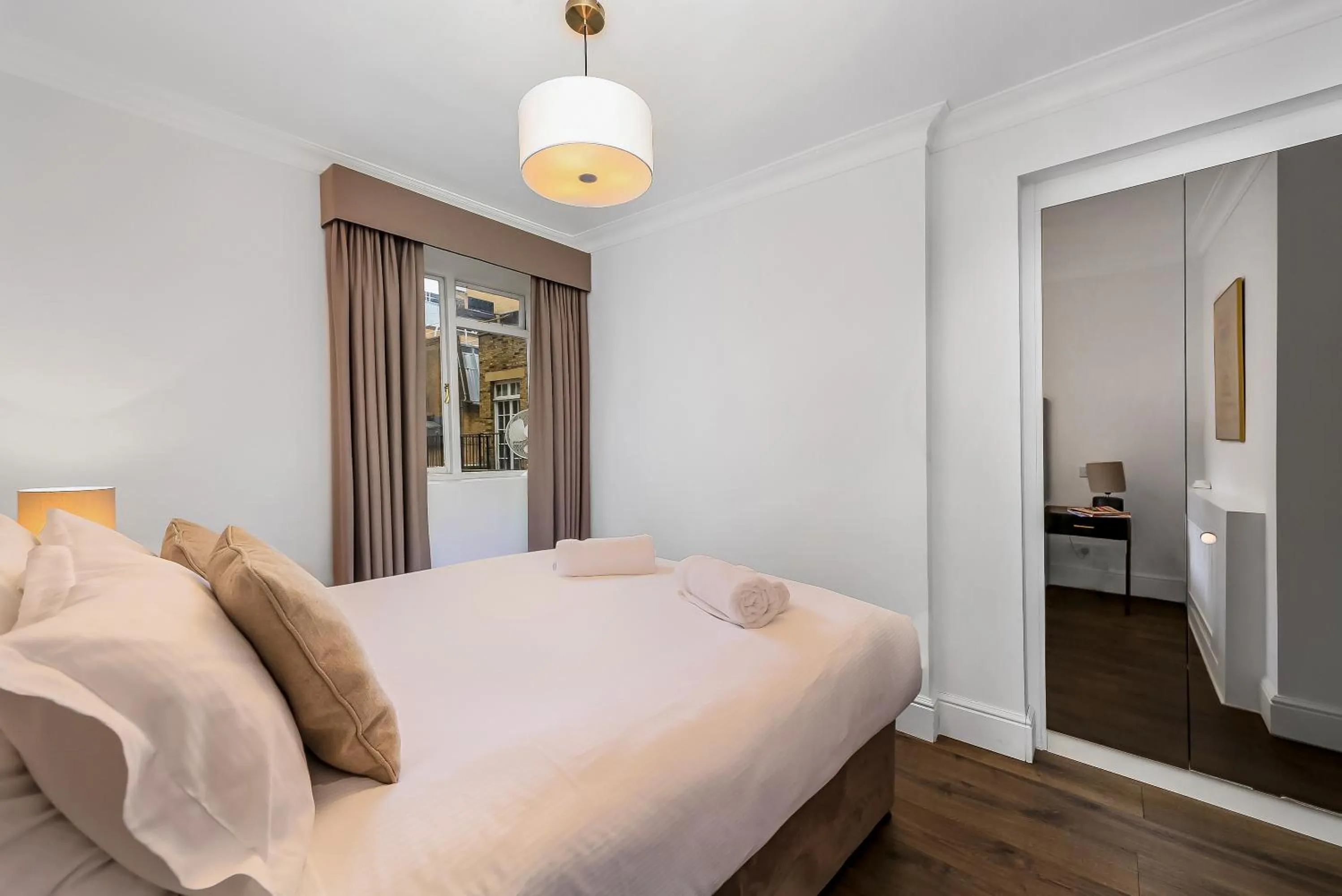 Bedroom, Bed in 10 Curzon Street by Mansley